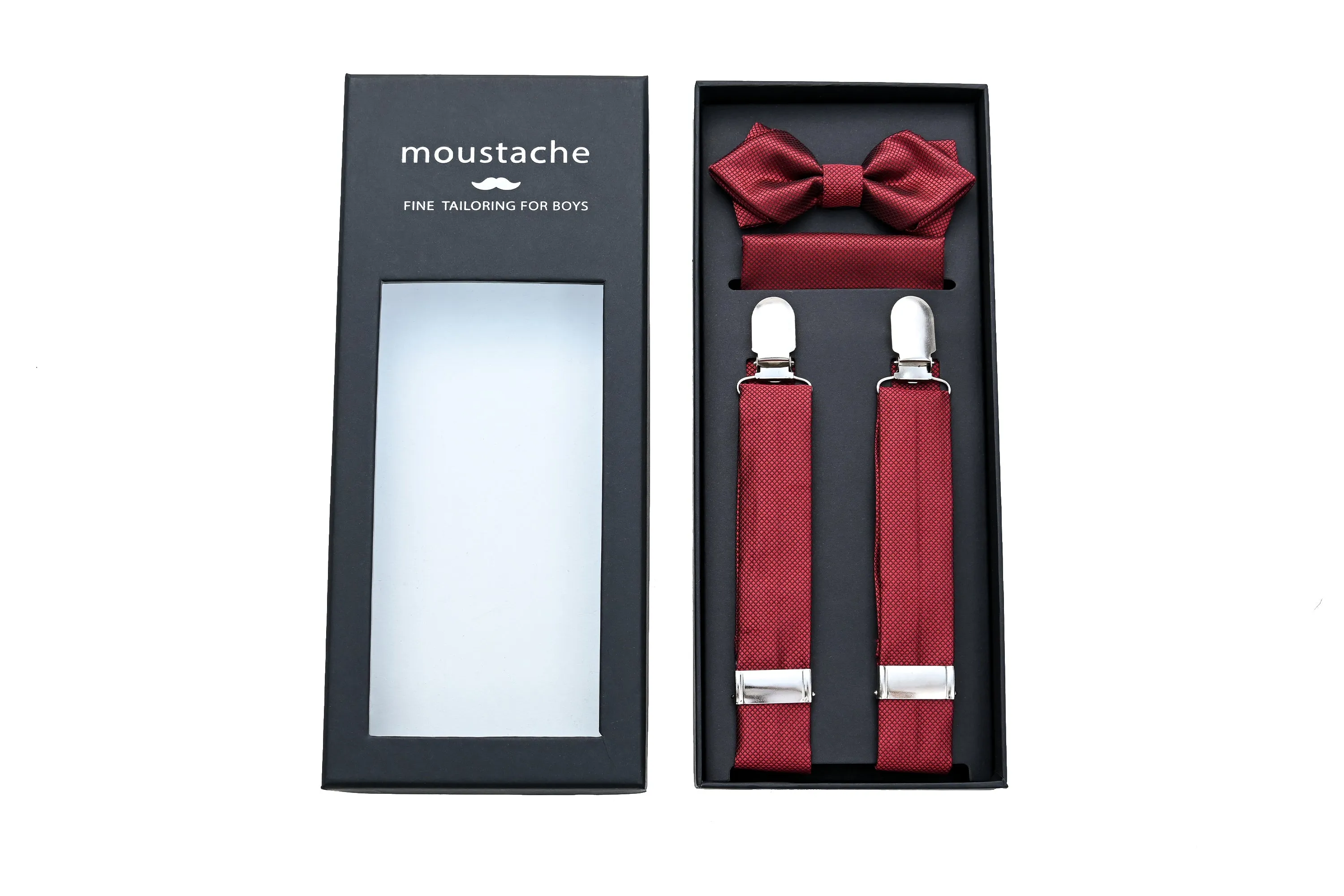 Classic Red Suspender Set