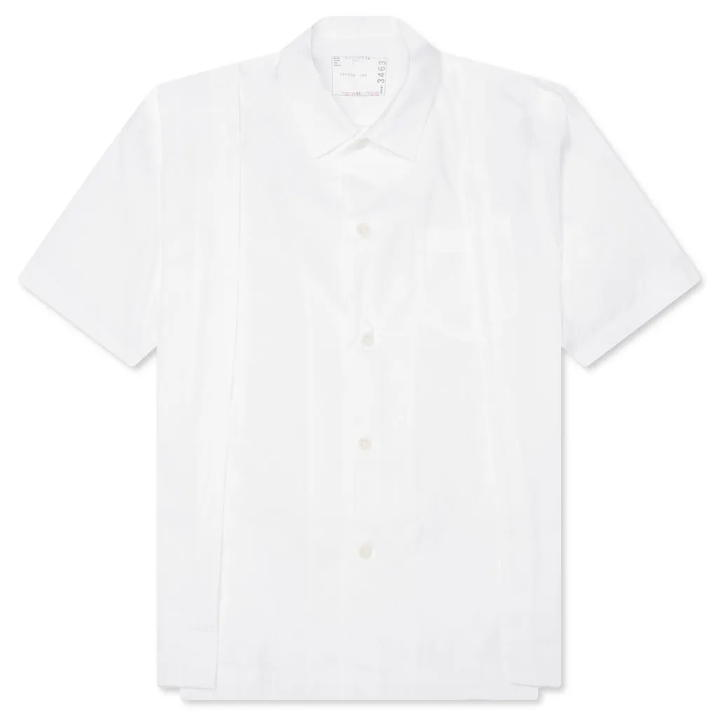 Cotton Poplin Shirt - Off White