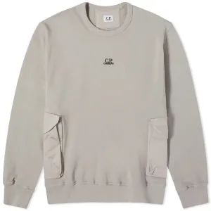 CP Company Embroidered Logo Pocket Sweatshirt