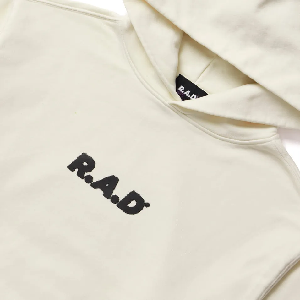 CREW HOODED SWEAT OFF WHITE