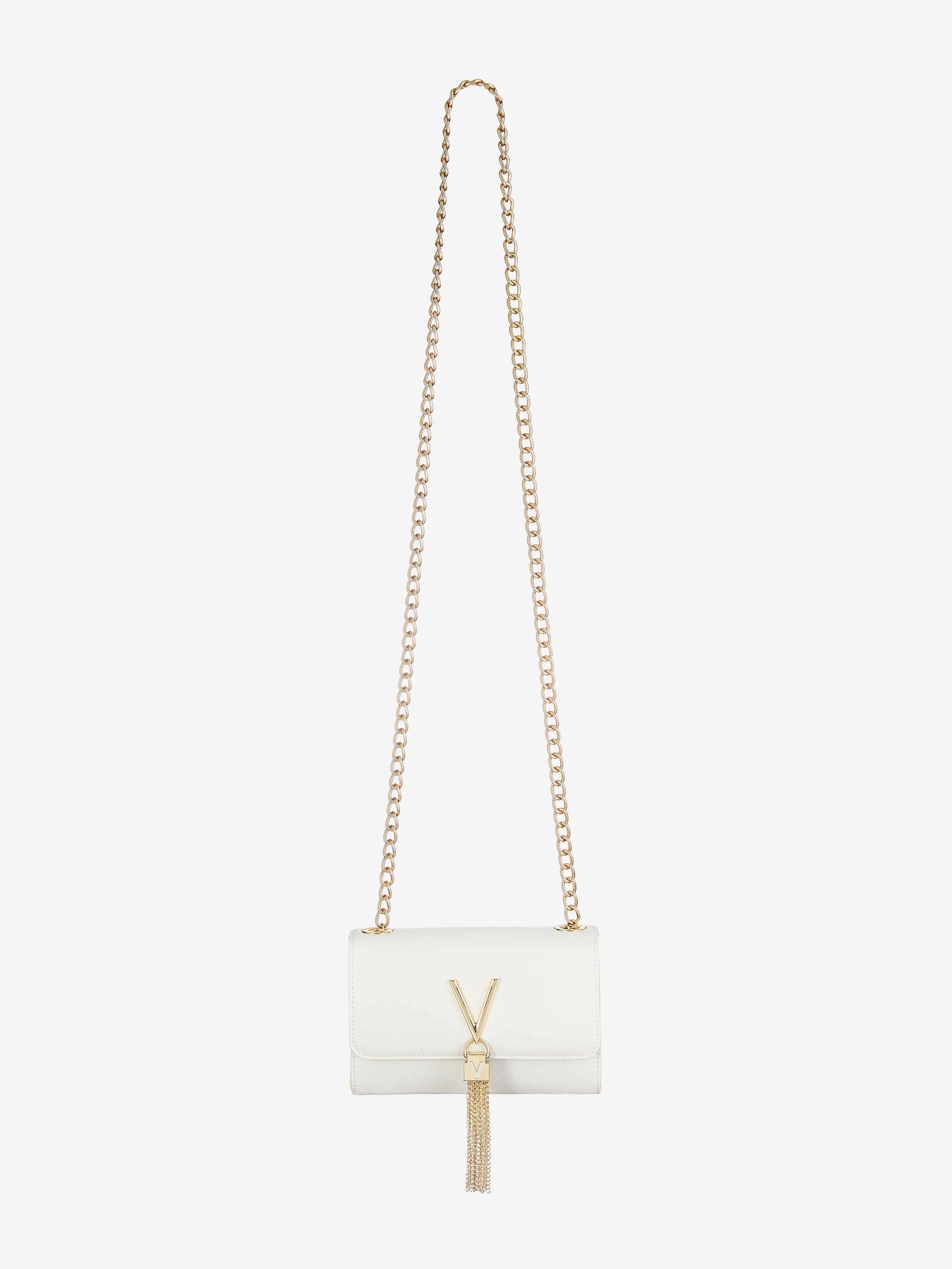 Divina Sa Flap Bag in White (17cm)