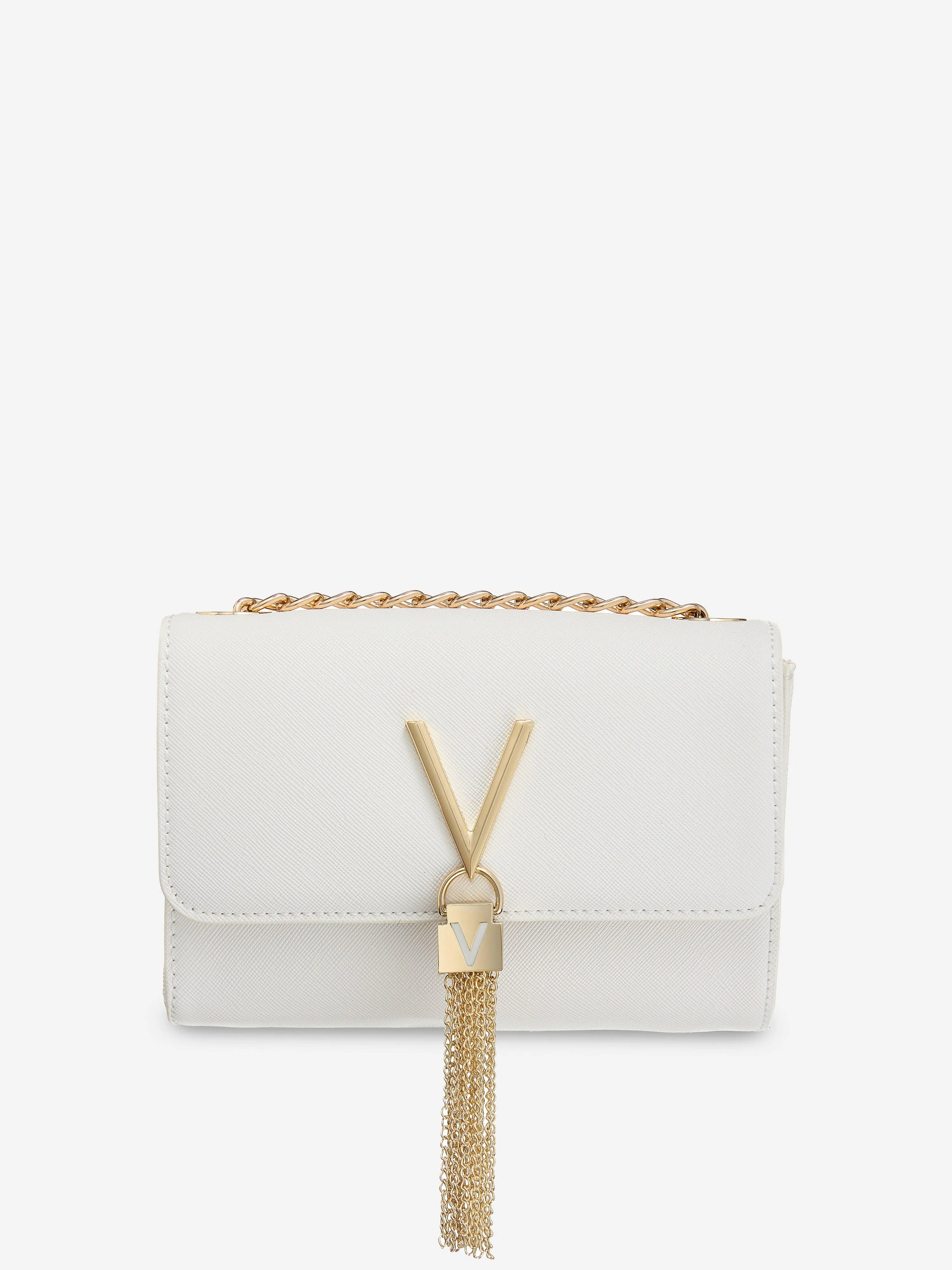 Divina Sa Flap Bag in White (17cm)