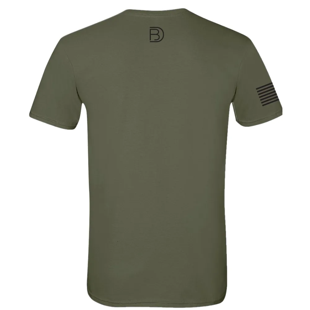 Drew Baldridge Military Green Country Born Tee