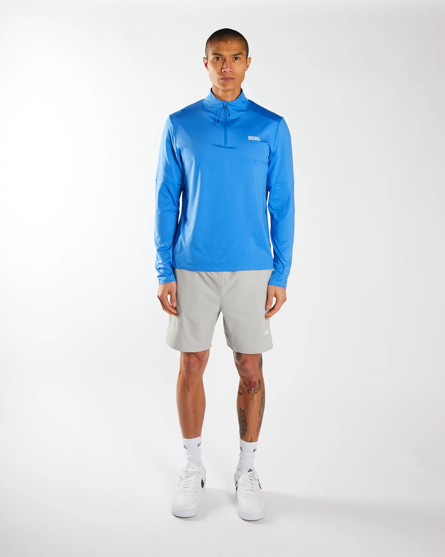 Ernest Half Zip Breezy Blue