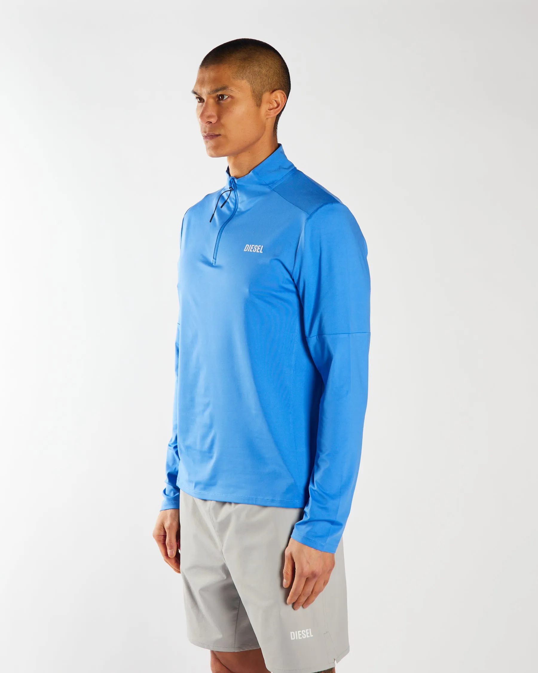 Ernest Half Zip Breezy Blue