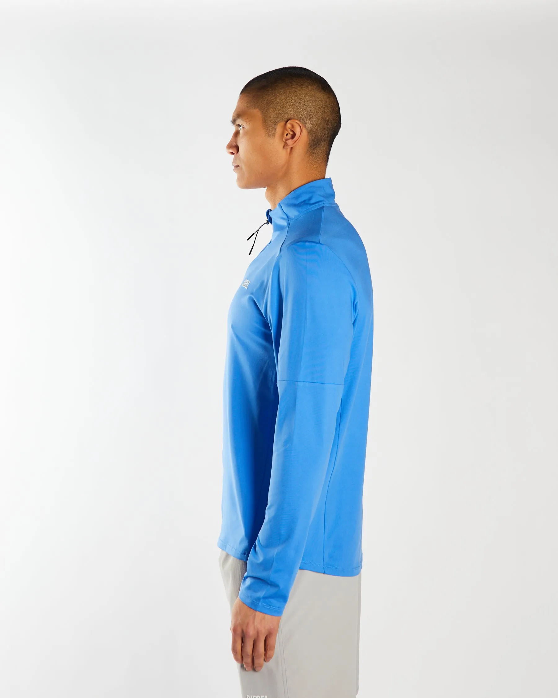 Ernest Half Zip Breezy Blue