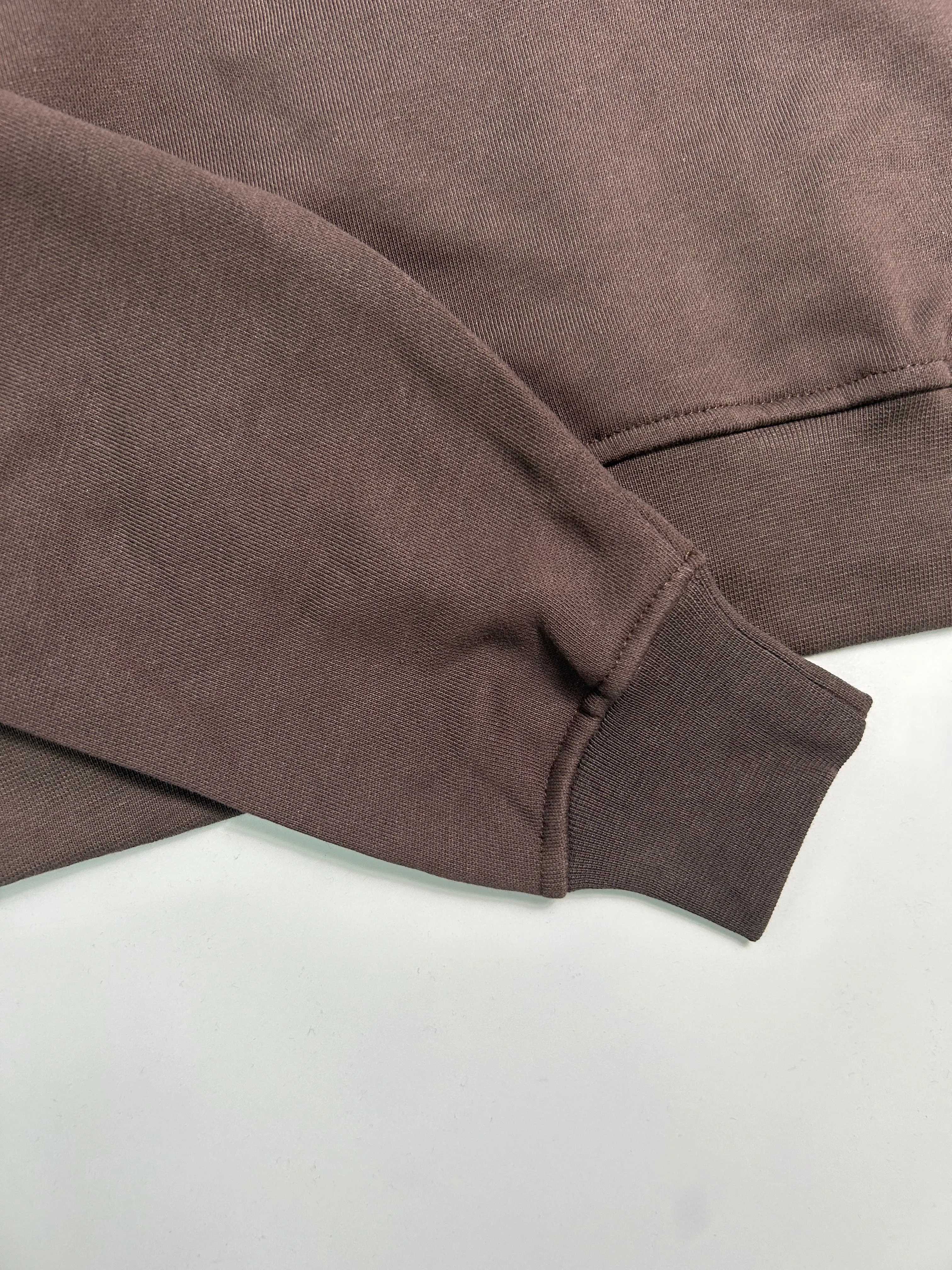 Felpa Cappuccio Full Zip Corta Con Stampa Sul Davanti