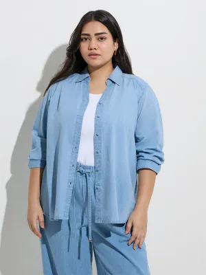 Gia Light Blue Denim Shirt
