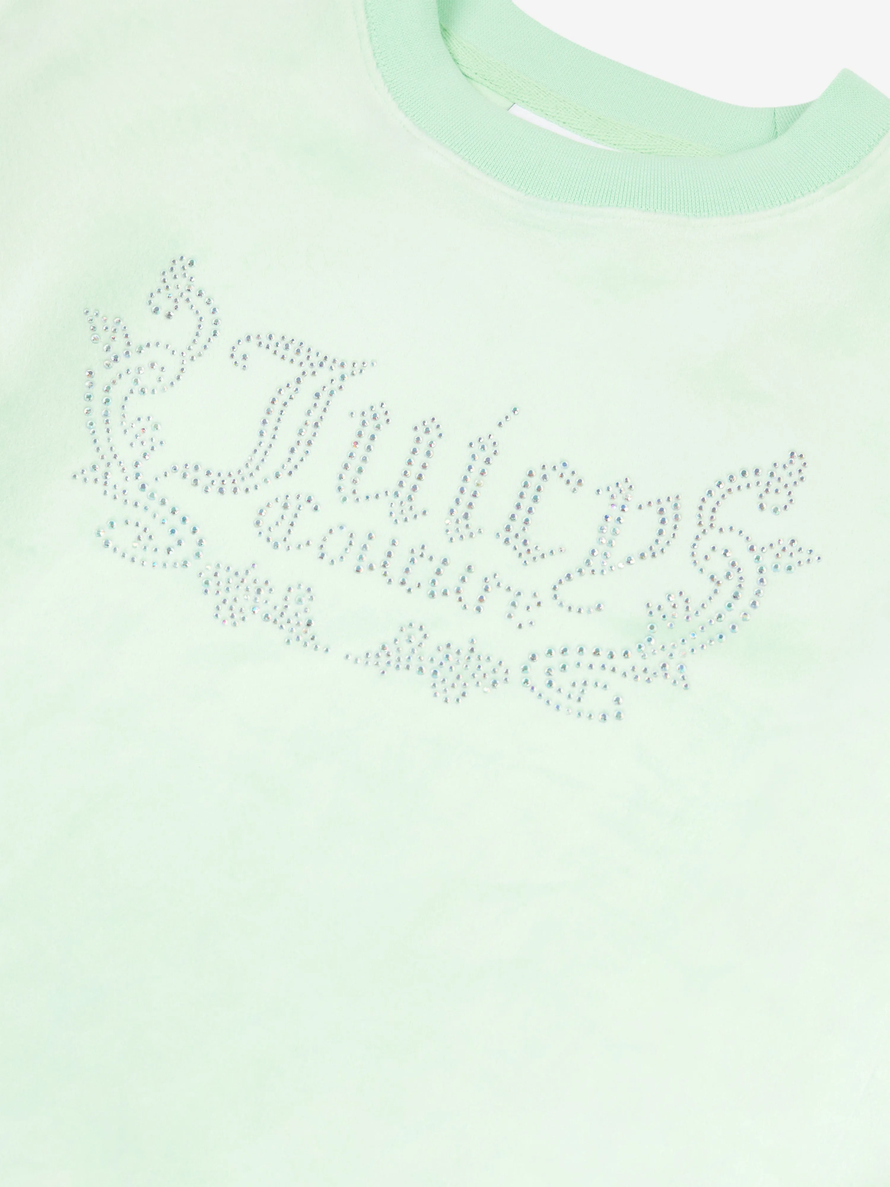 Girls Crew Neck Sweatshirt in Green
