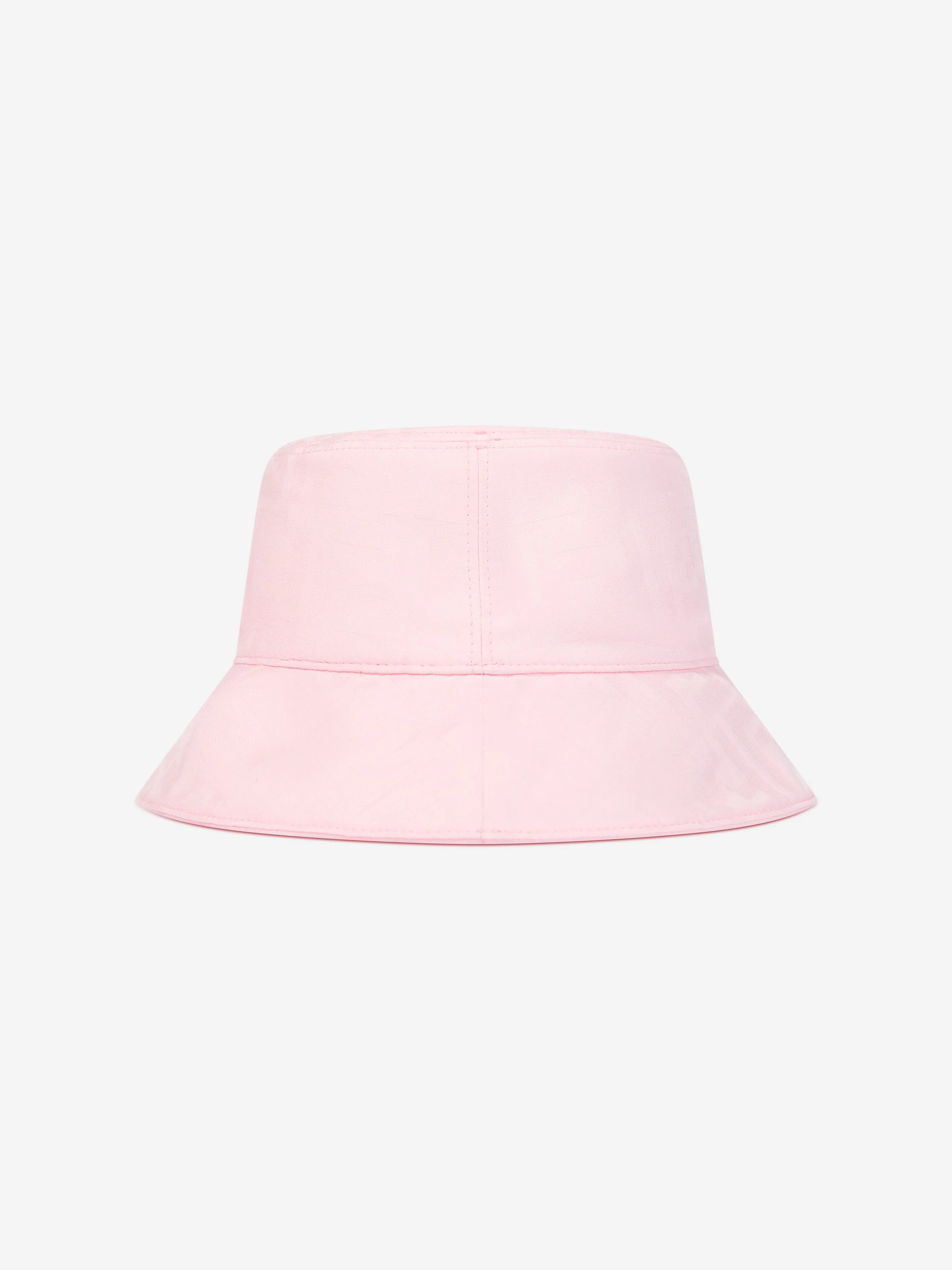 Girls FF Jaquard Logo Bucket Hat in Pink