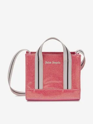 Girls Glitter Mini Tote Bag in Orange (16cm)
