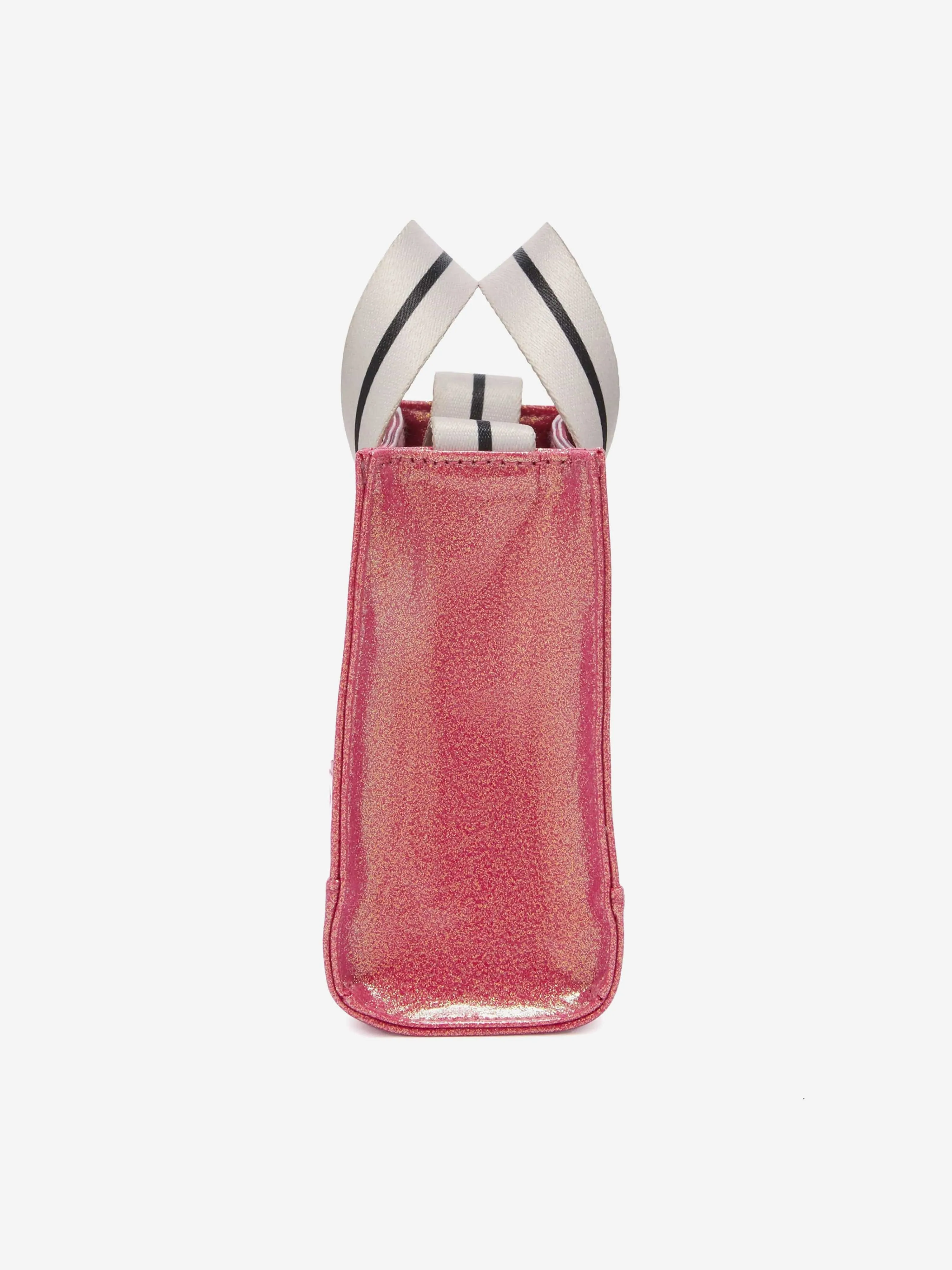 Girls Glitter Mini Tote Bag in Orange (16cm)