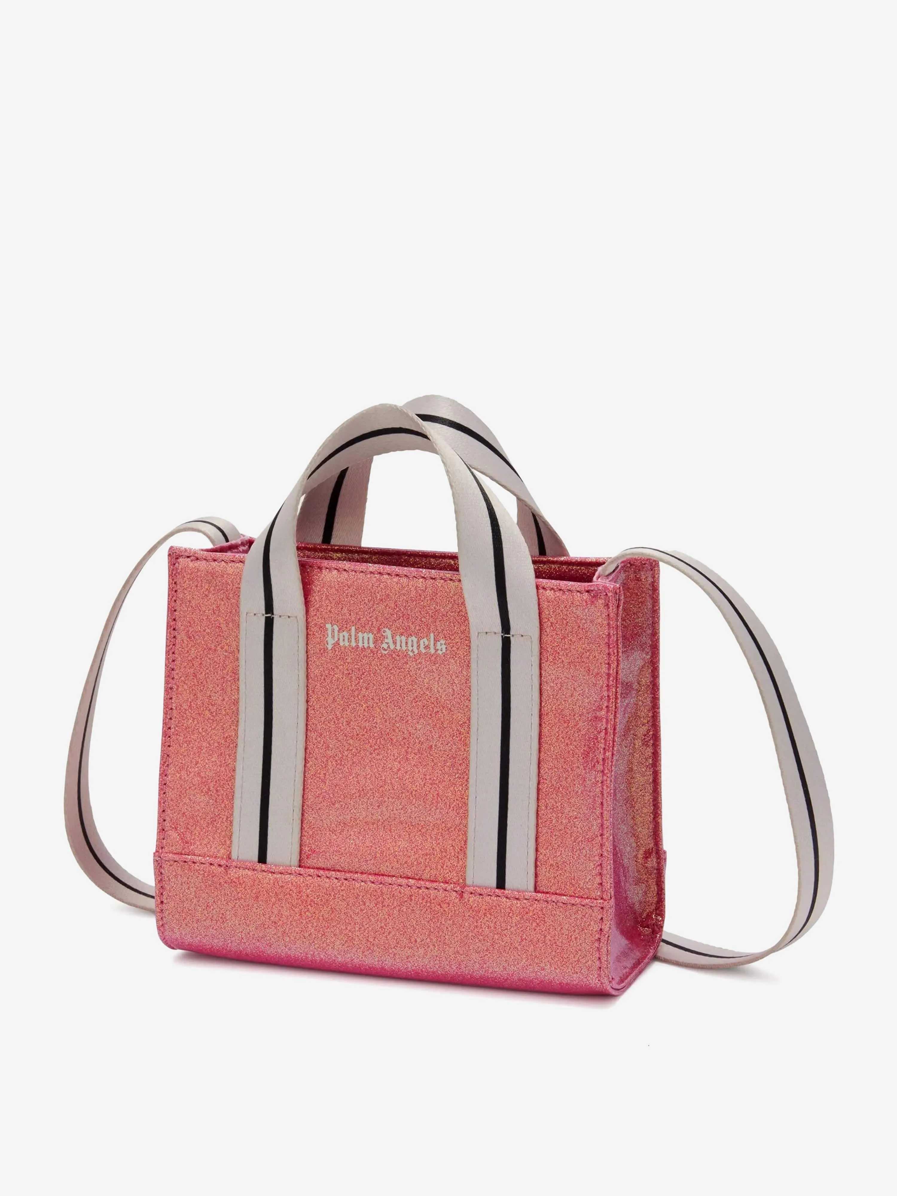 Girls Glitter Mini Tote Bag in Orange (16cm)