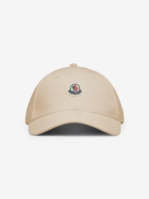 Girls Logo Cap in Beige