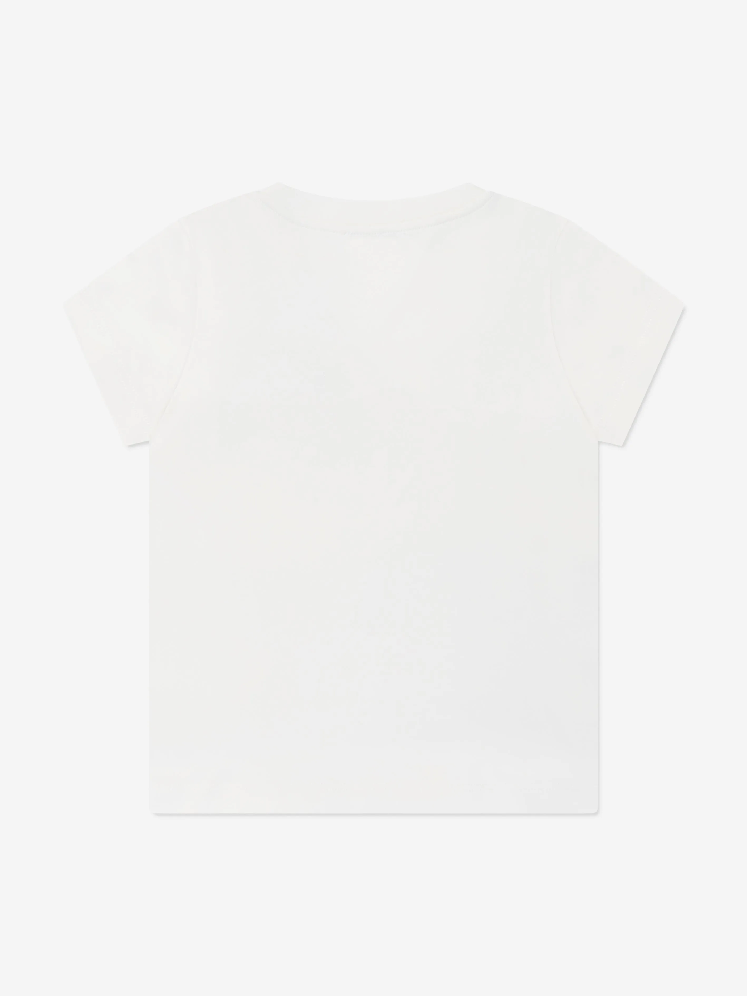 Girls Logo T-Shirt in Ivory