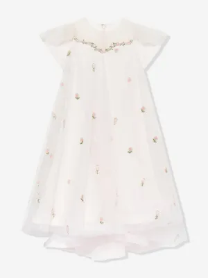 Girls Teresa Flower Occasion Dress in Pink