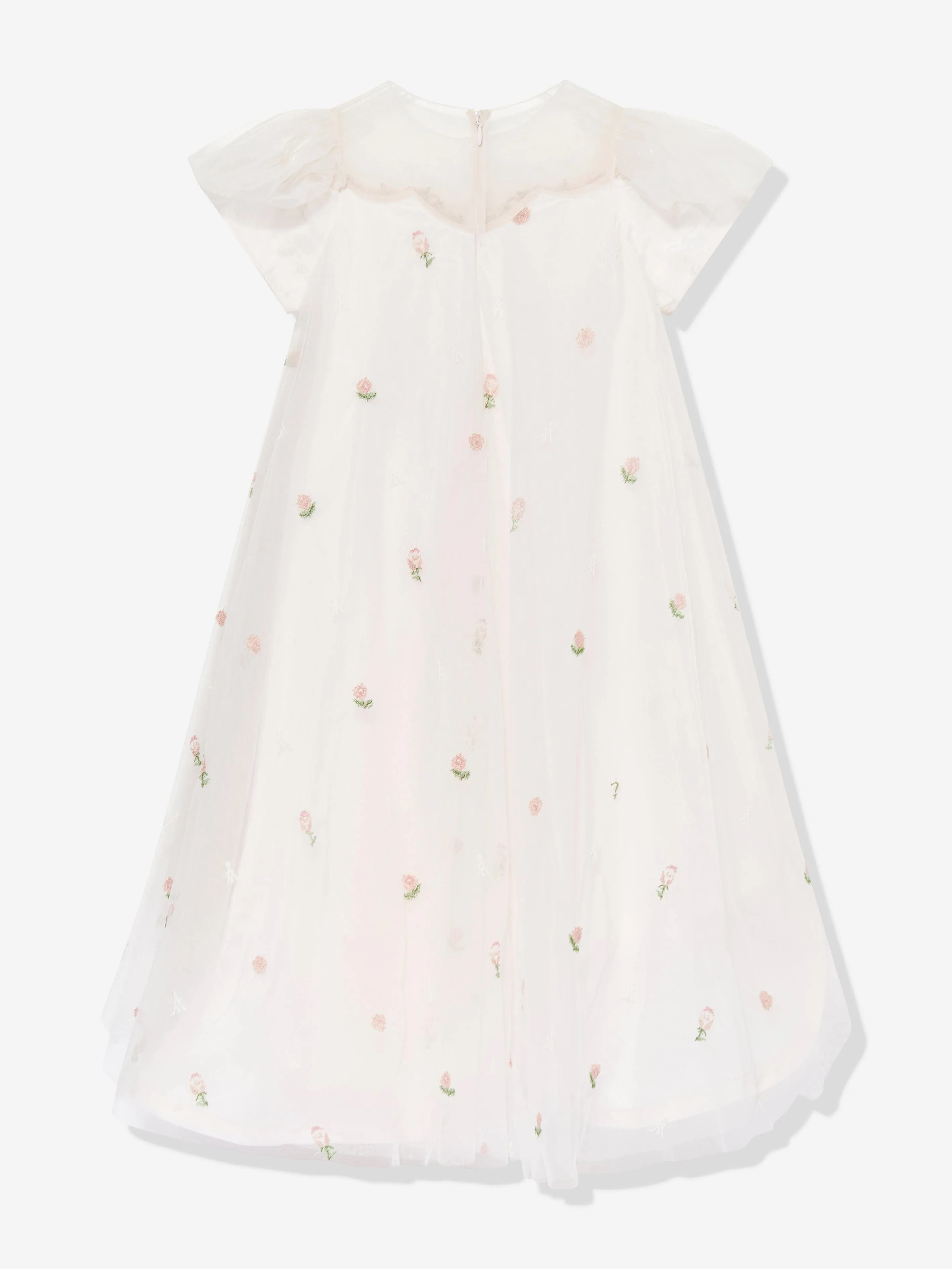 Girls Teresa Flower Occasion Dress in Pink