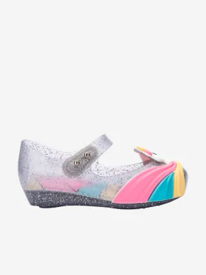 Girls Unicorn Ballerinas in Multicolour