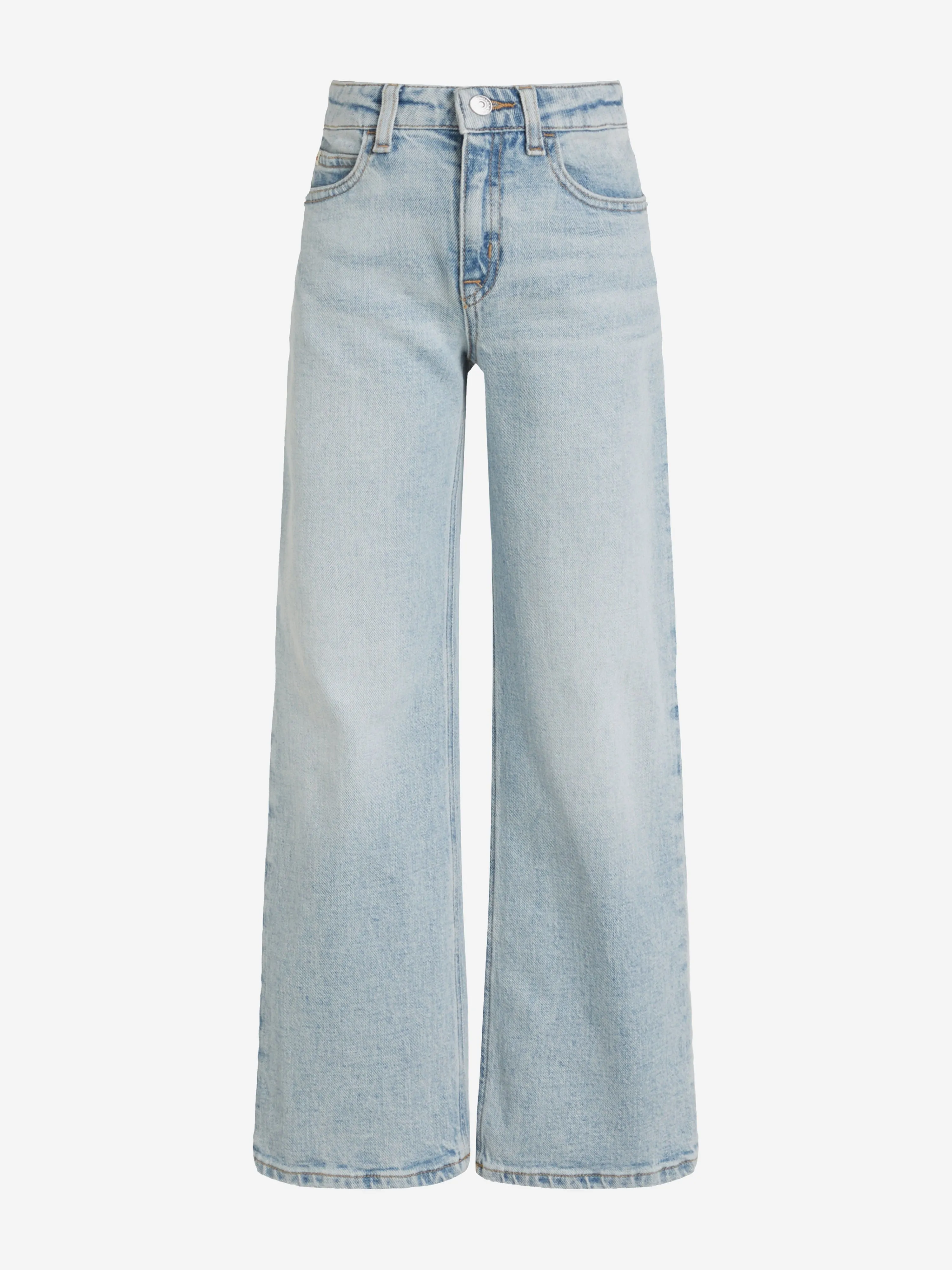 Girls Wide Leg Jeans in Blue