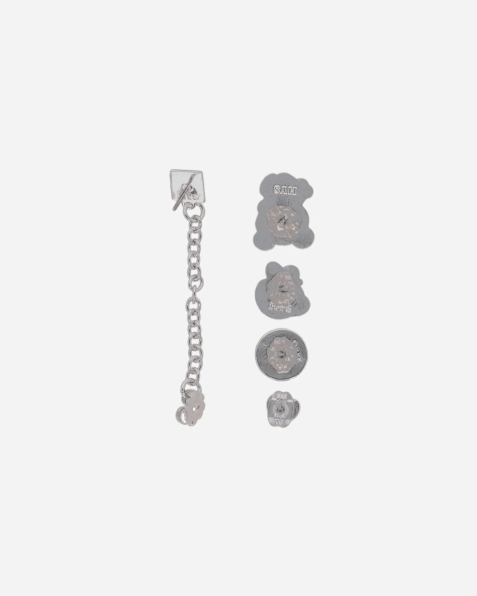 Hysteric Like It Earring Set Silver