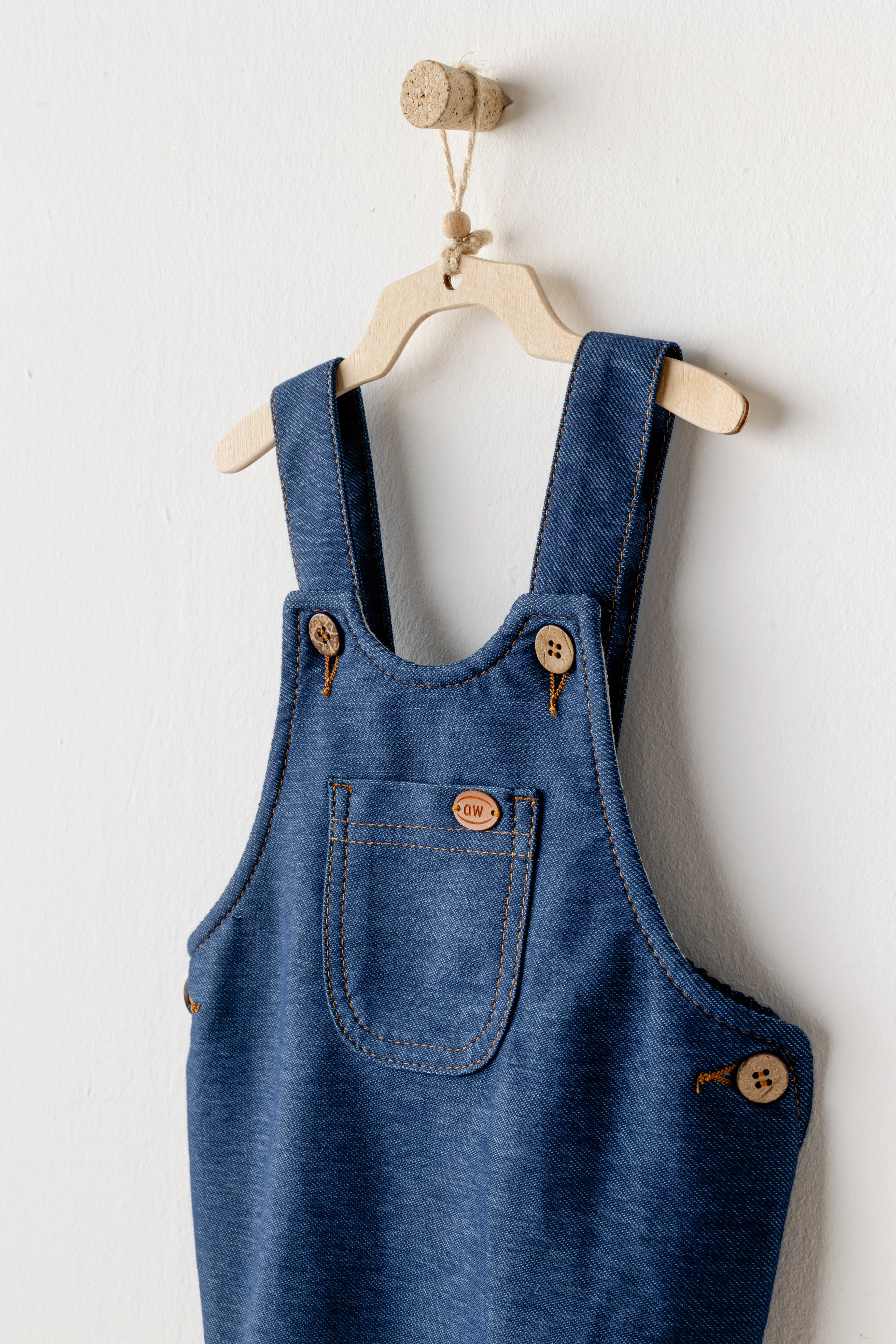 Indigo Casual Pocket Romper