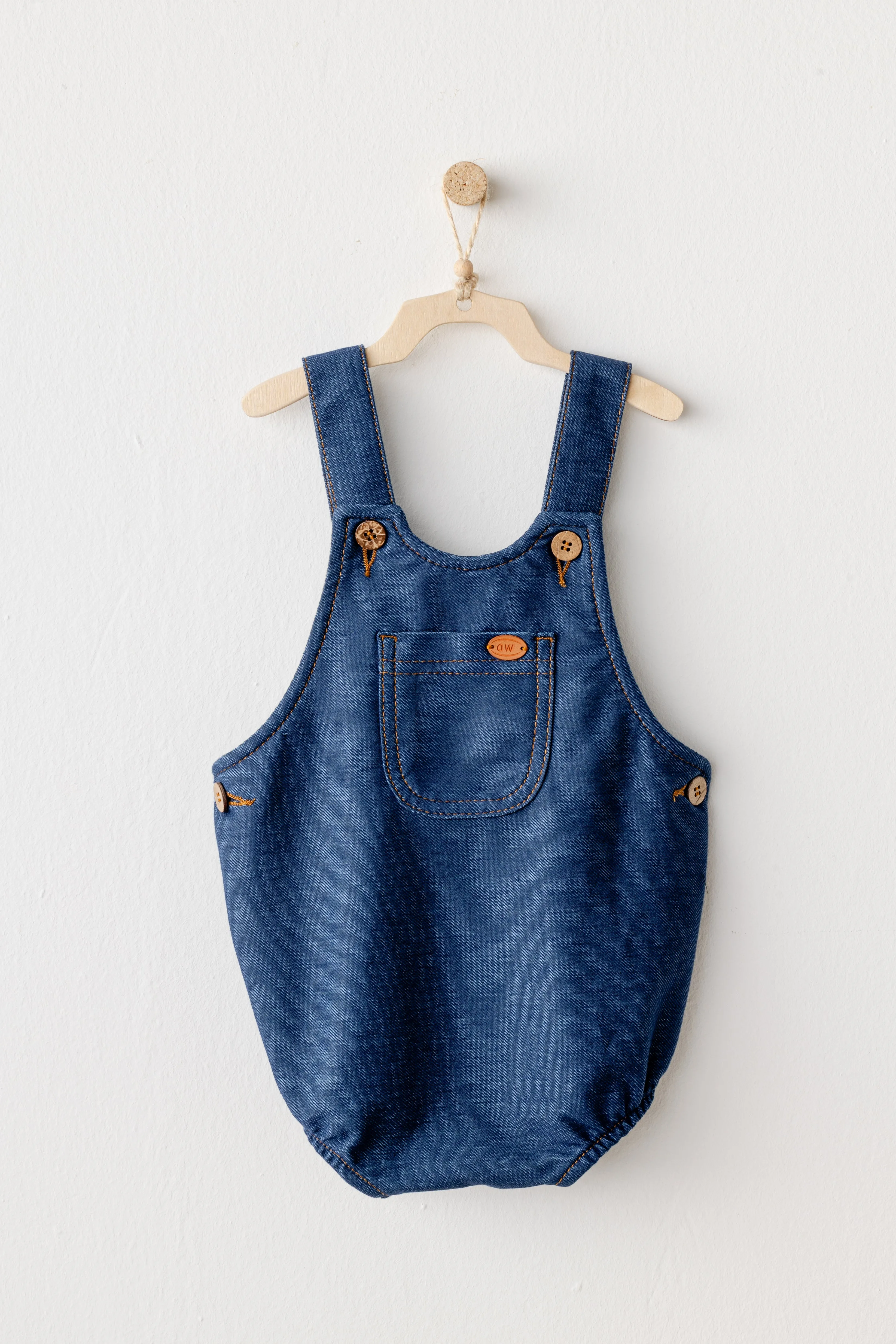 Indigo Casual Pocket Romper