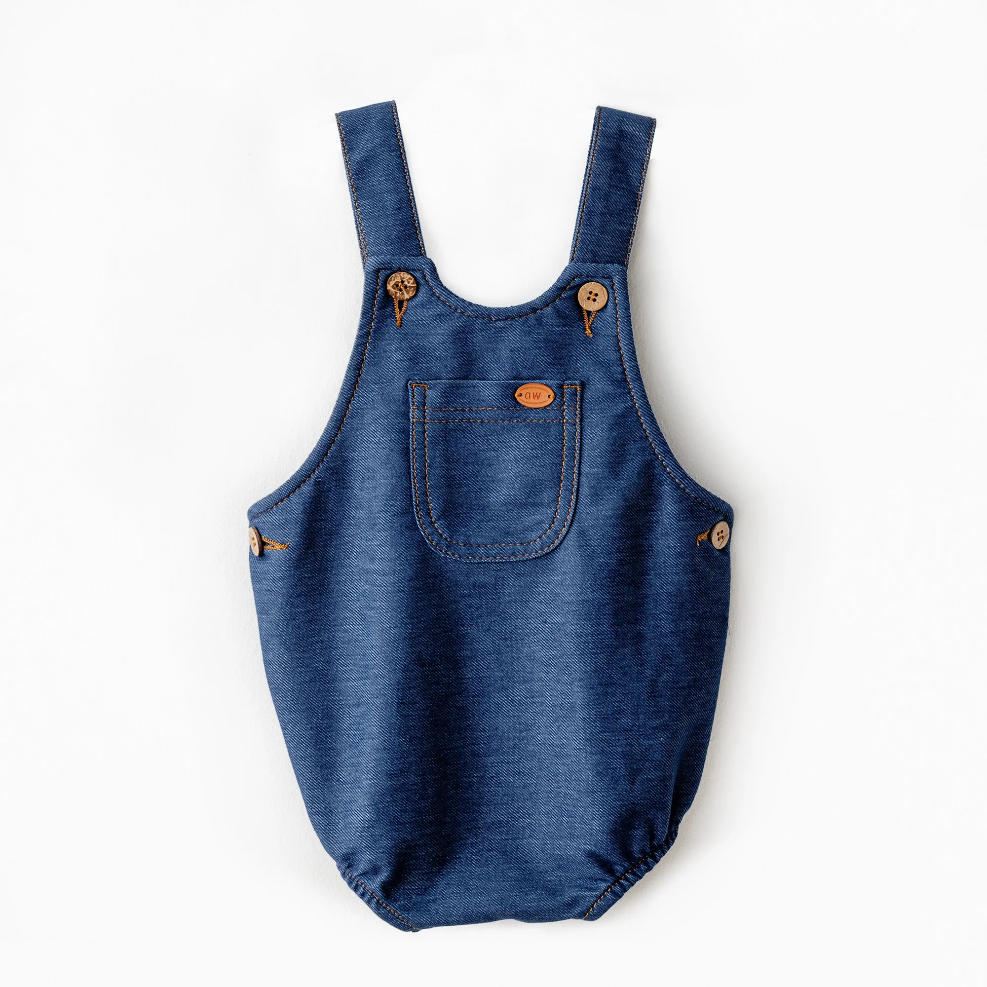 Indigo Casual Pocket Romper