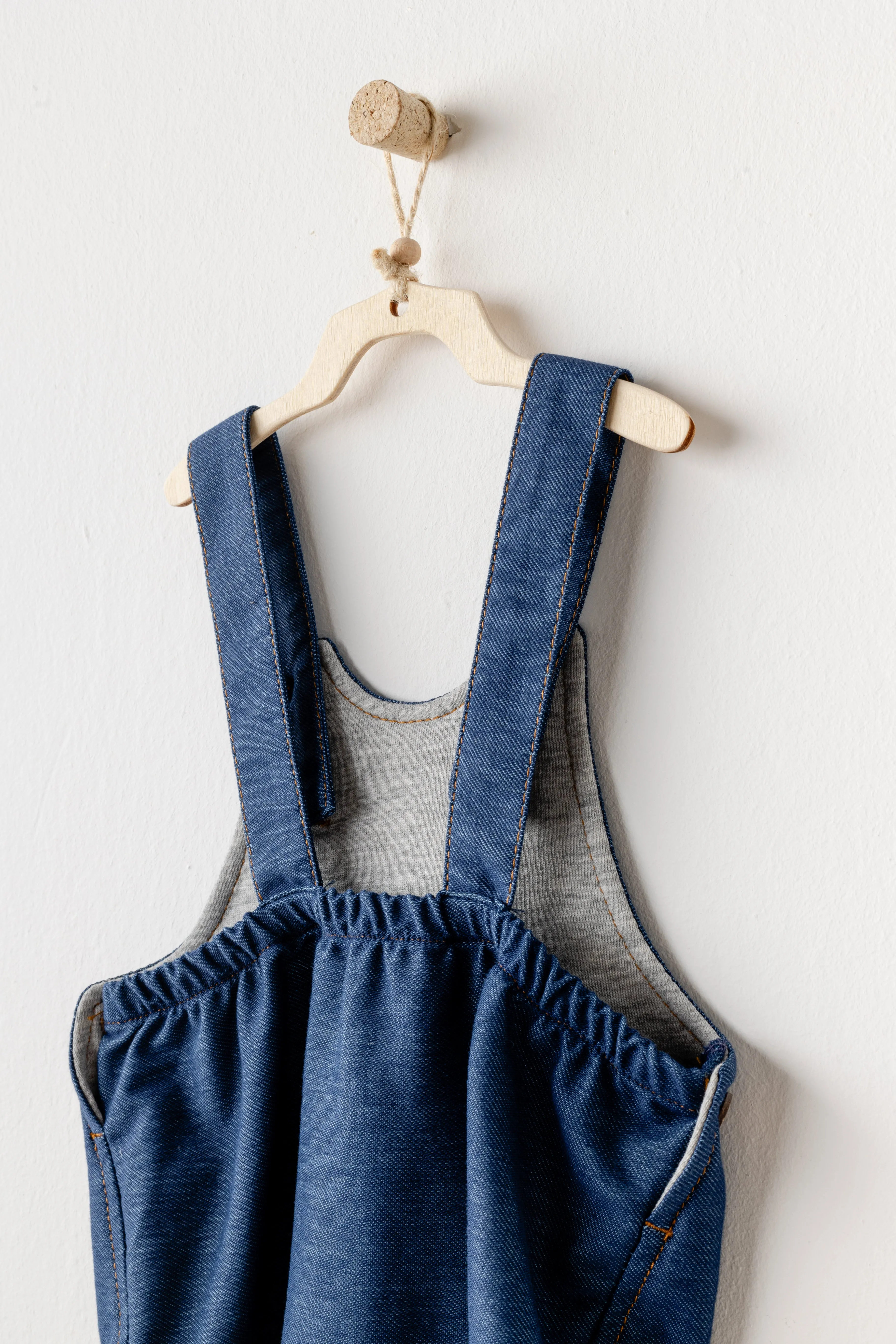 Indigo Casual Pocket Romper