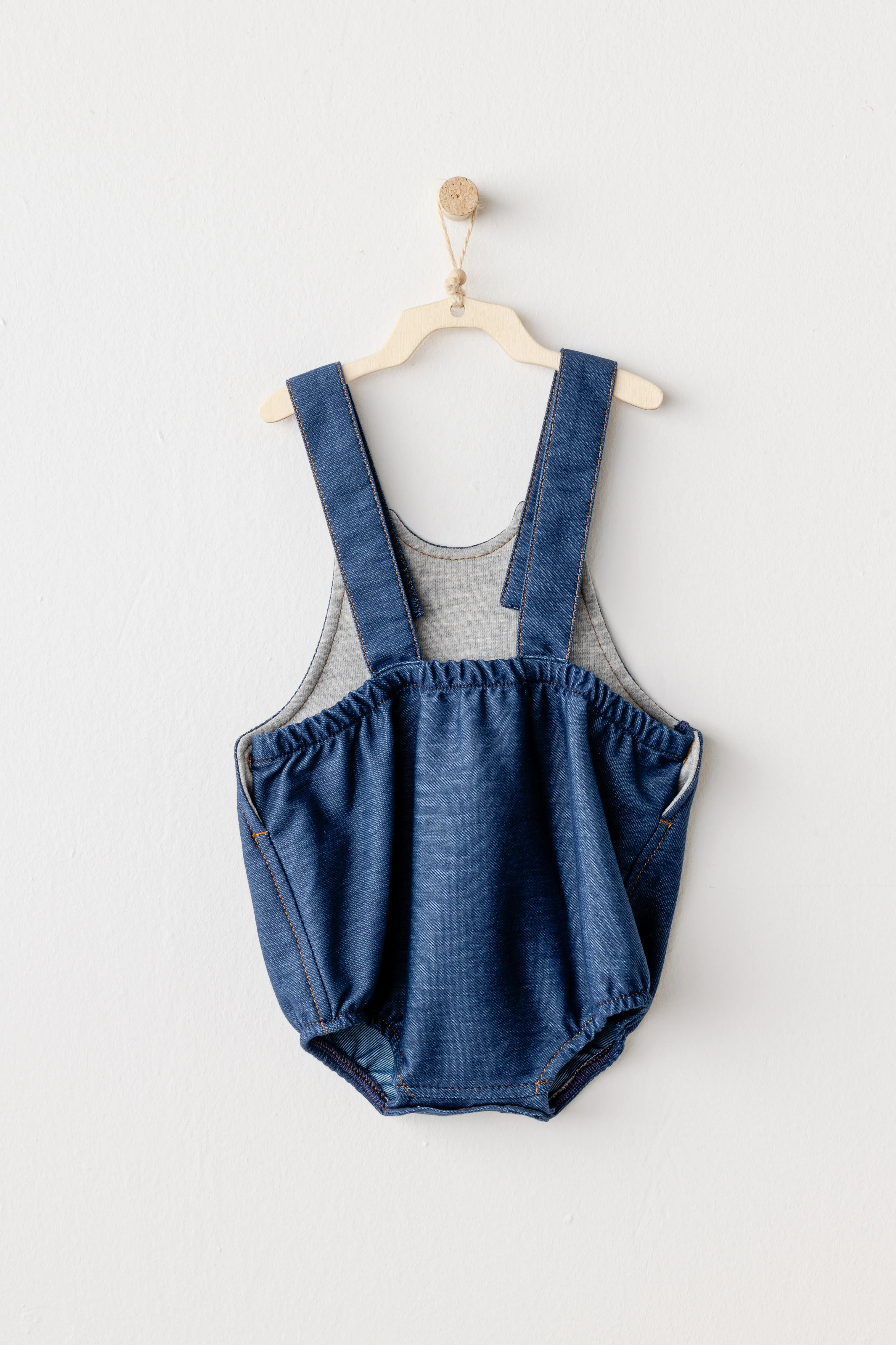 Indigo Casual Pocket Romper