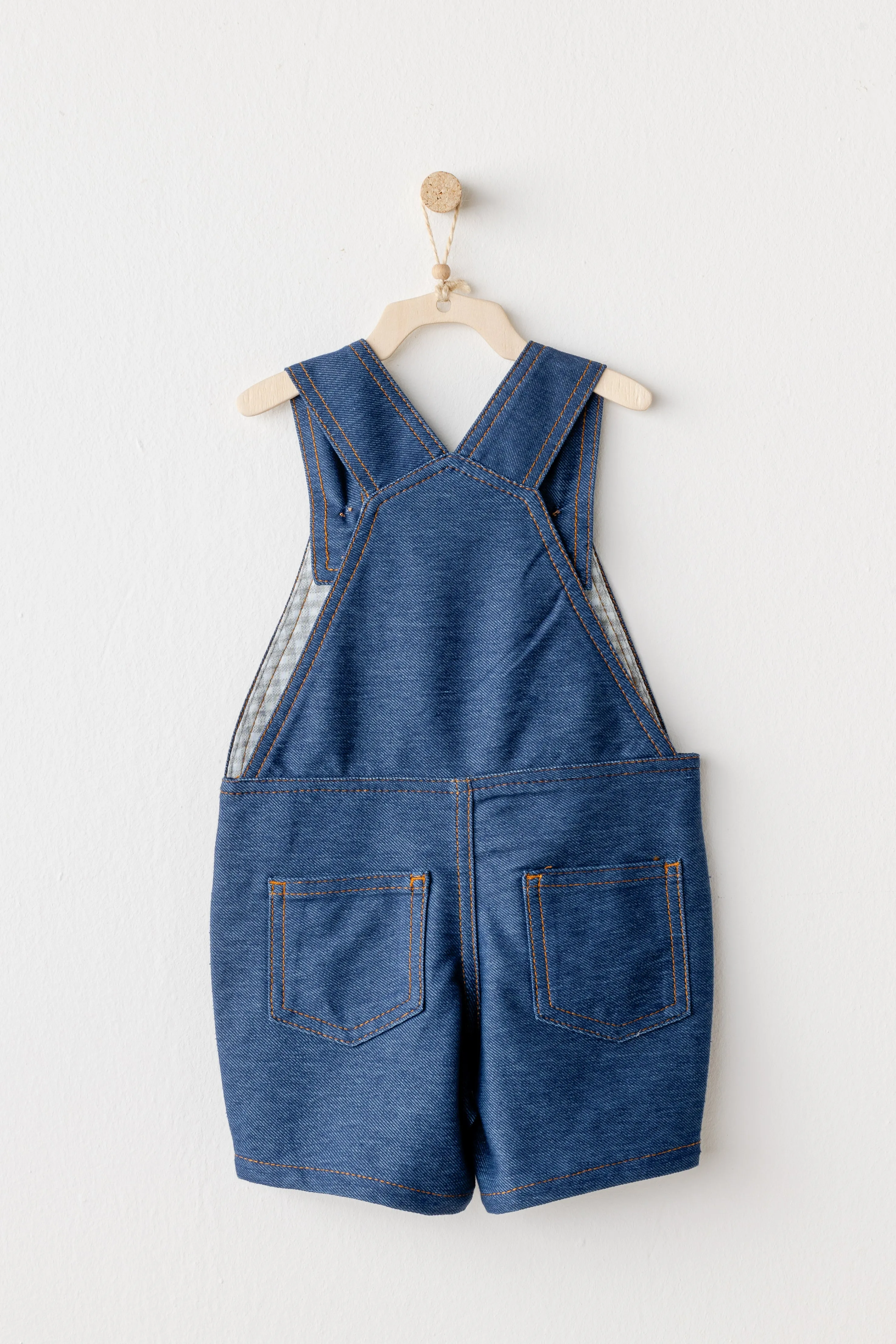 Indigo Denim Casual Jumpsuit