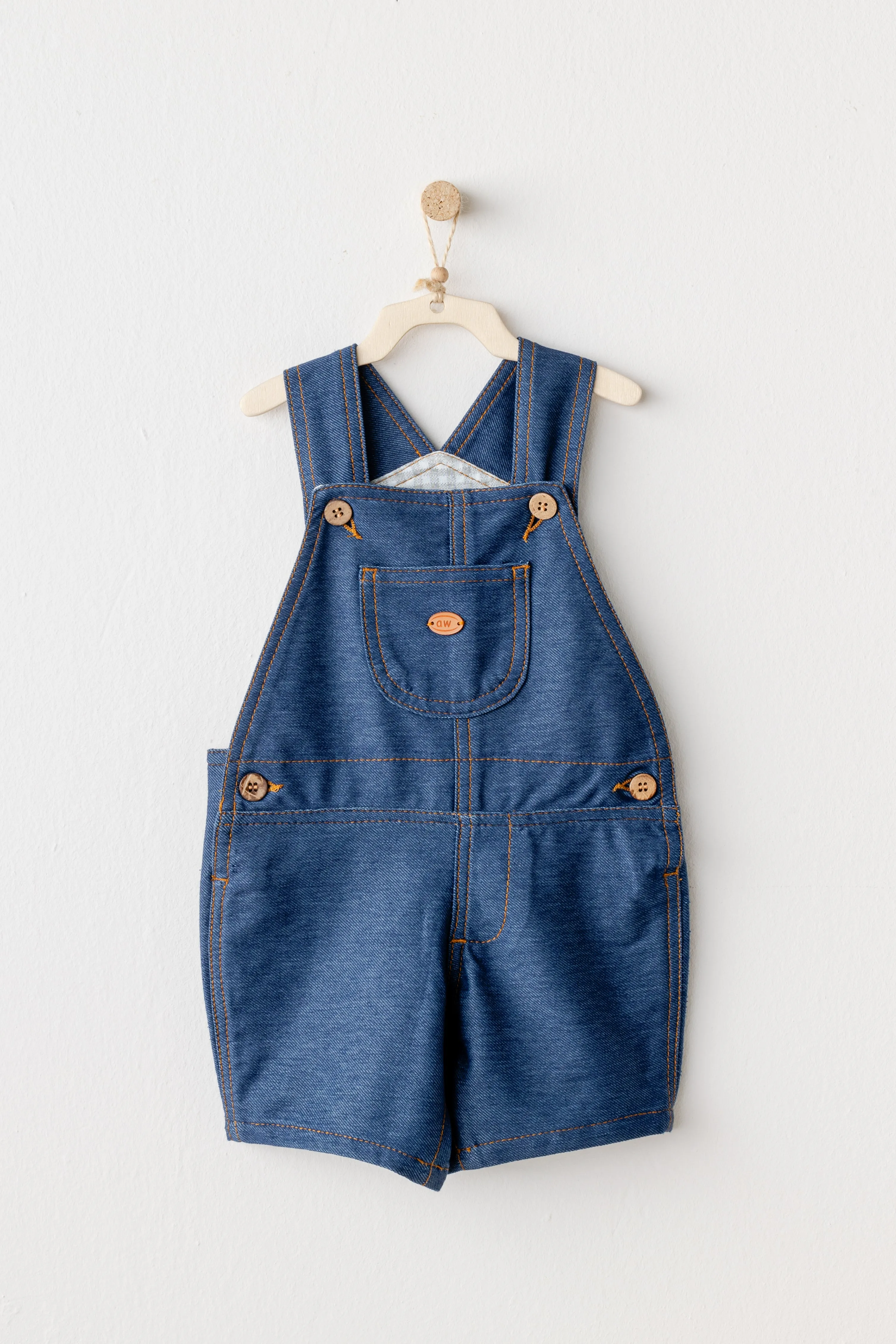 Indigo Denim Casual Jumpsuit