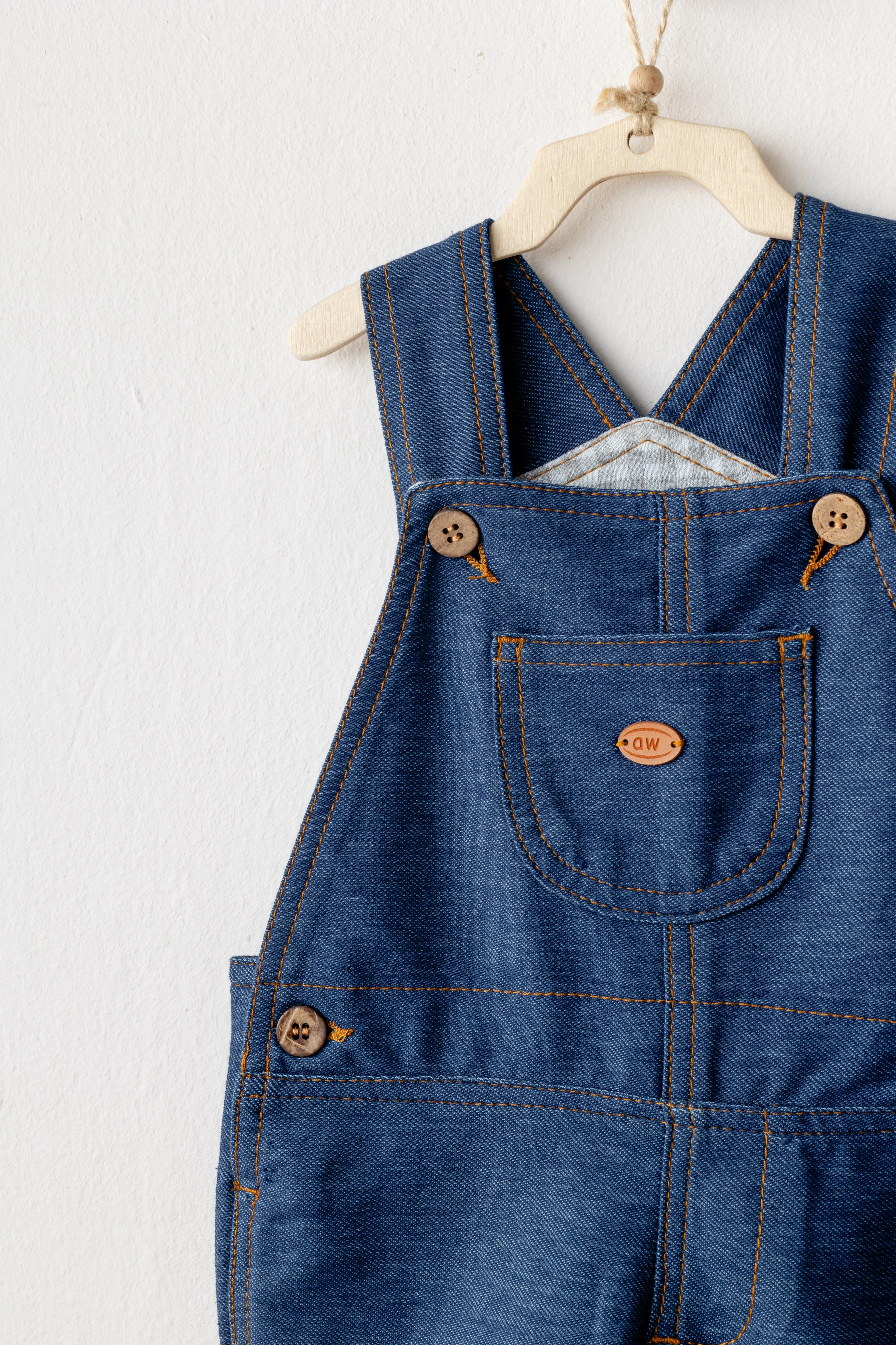 Indigo Denim Casual Jumpsuit