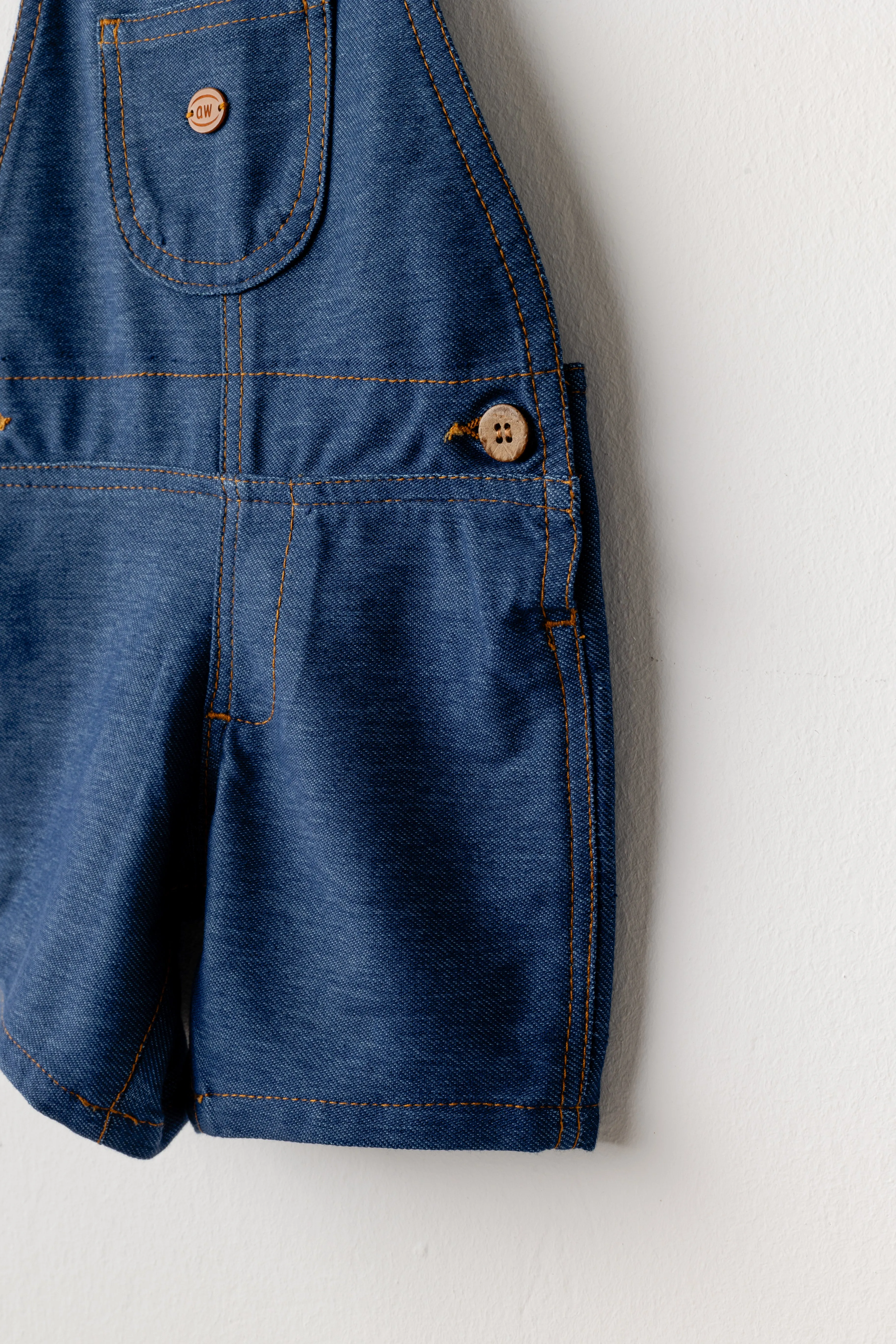 Indigo Denim Casual Jumpsuit