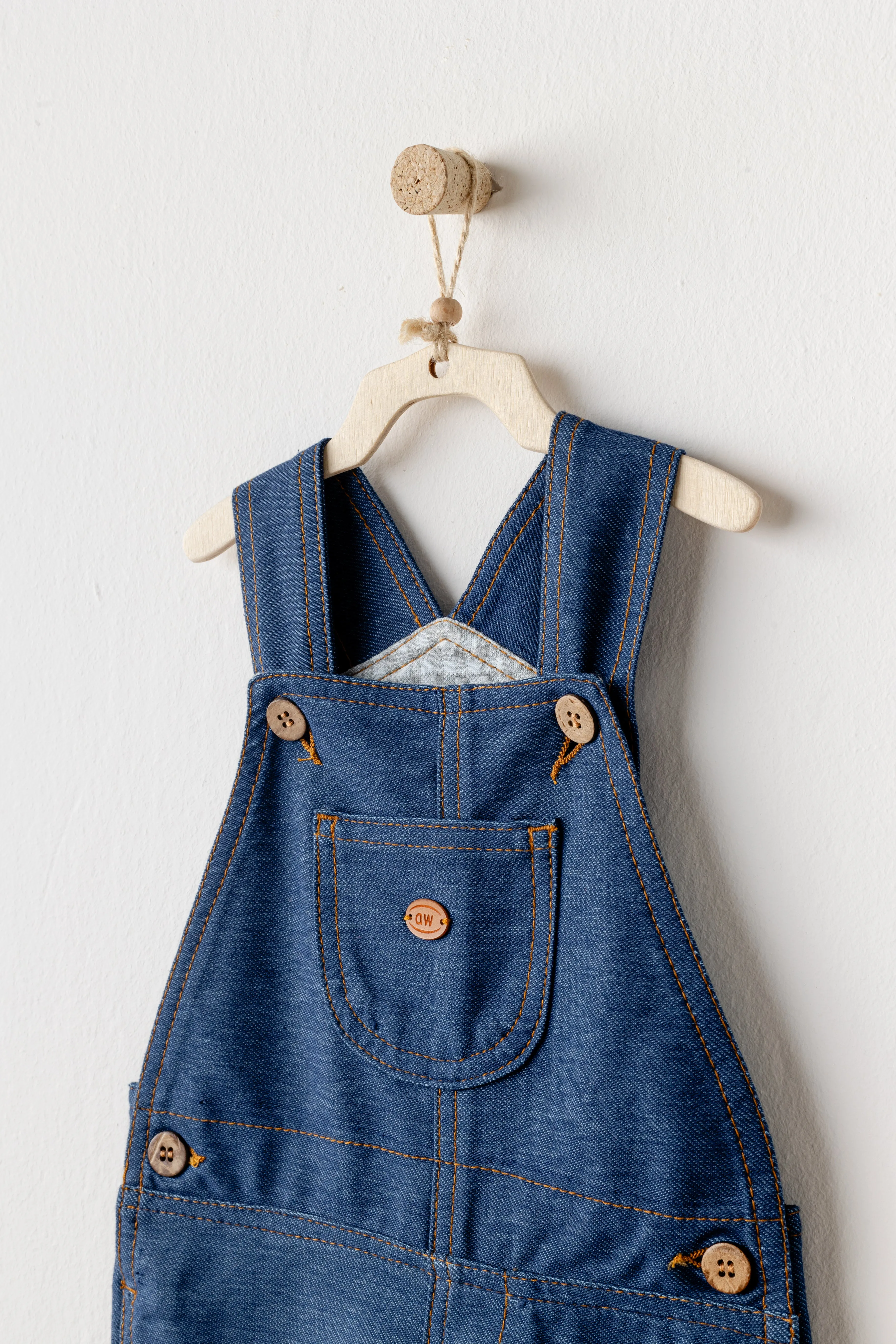 Indigo Denim Casual Jumpsuit
