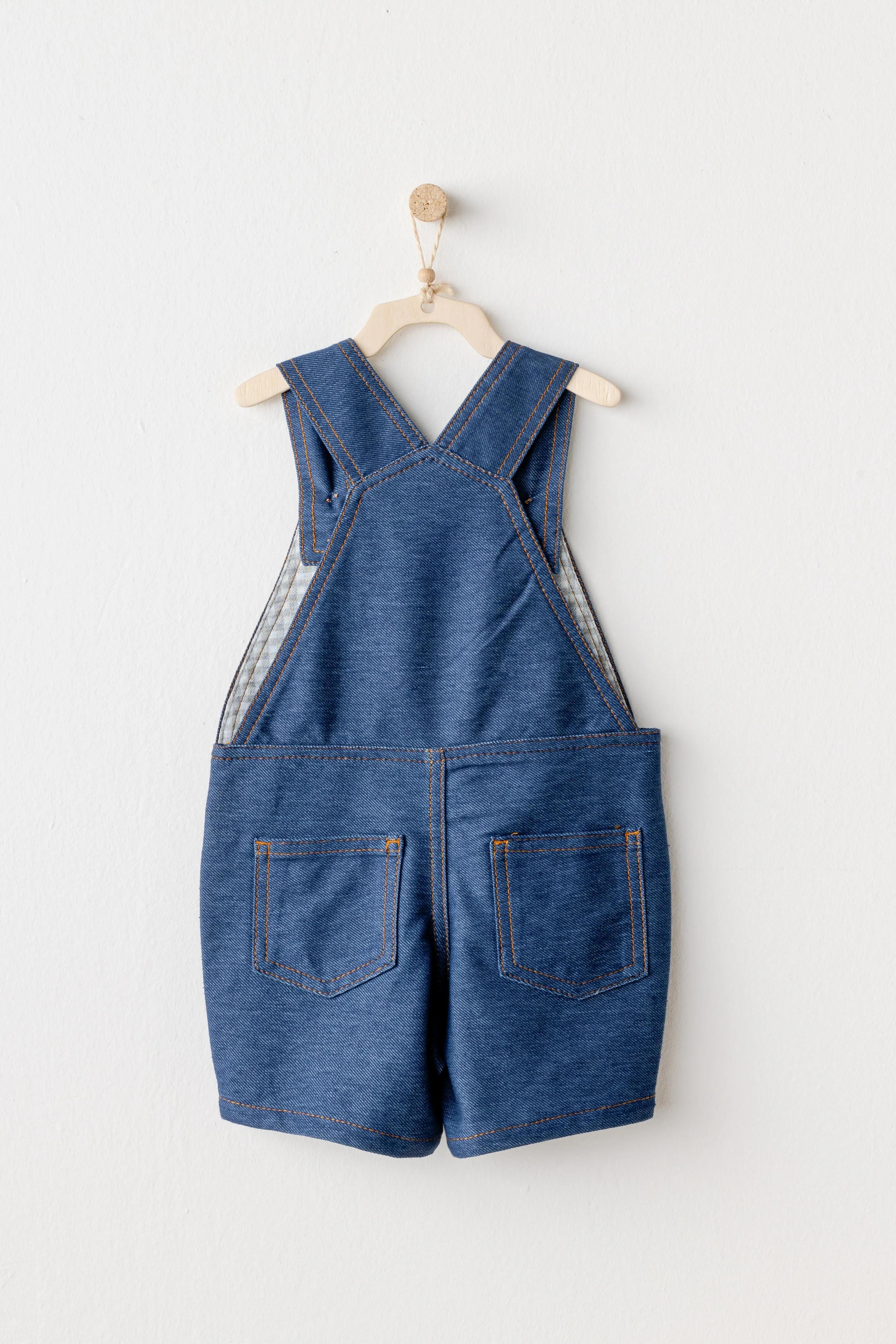 Indigo Denim Casual Jumpsuit