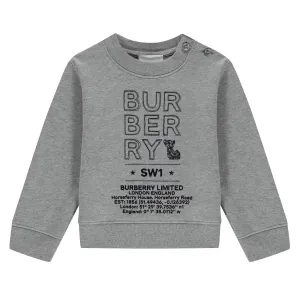Kids Burberry Joel Sweatshirt