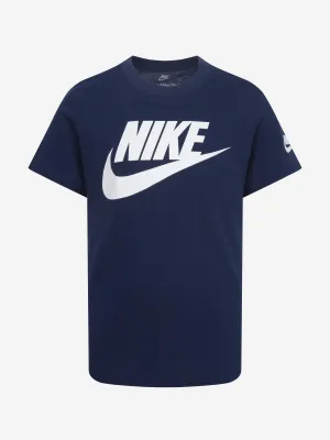 Kids Futura Evergreen T-Shirt in Navy