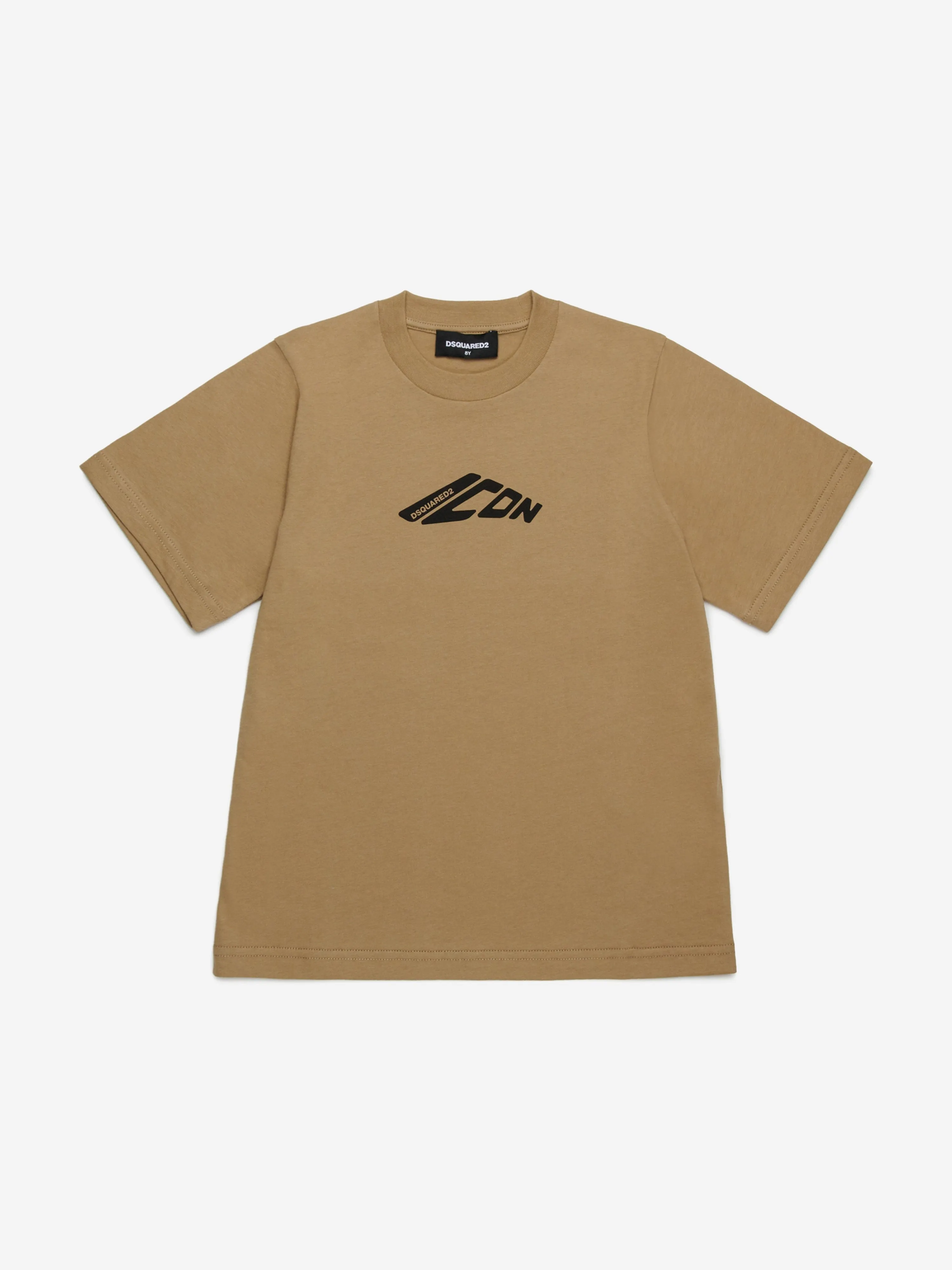 Kids Icon T-Shirt in Beige