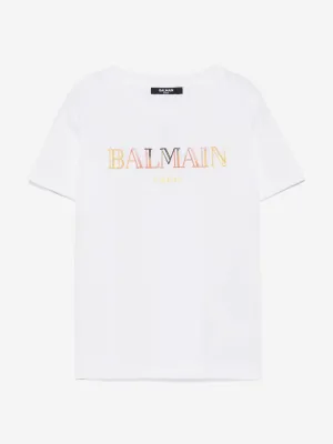 Kids Logo T-Shirt in White