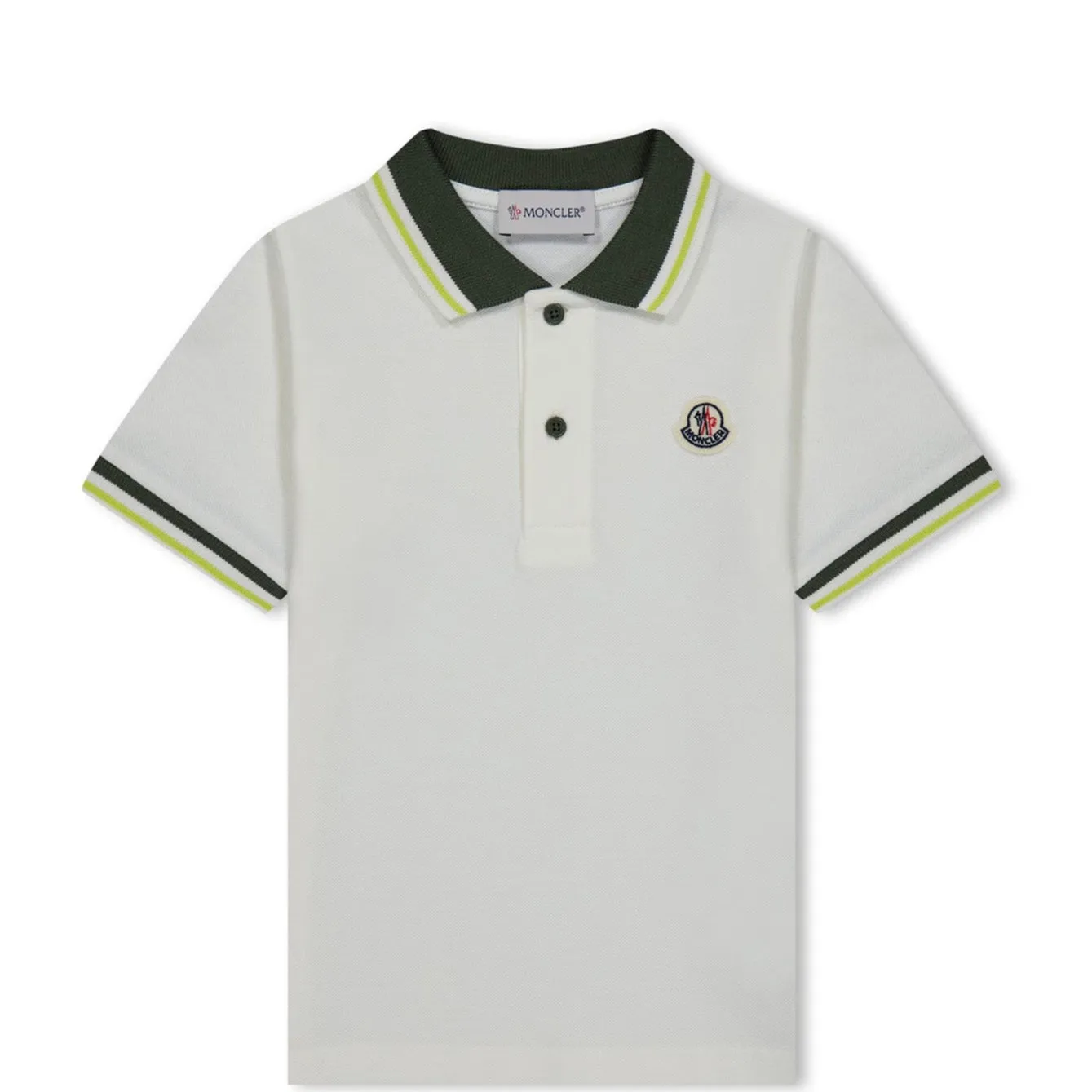 Kids Moncler Logo Polo Shirt