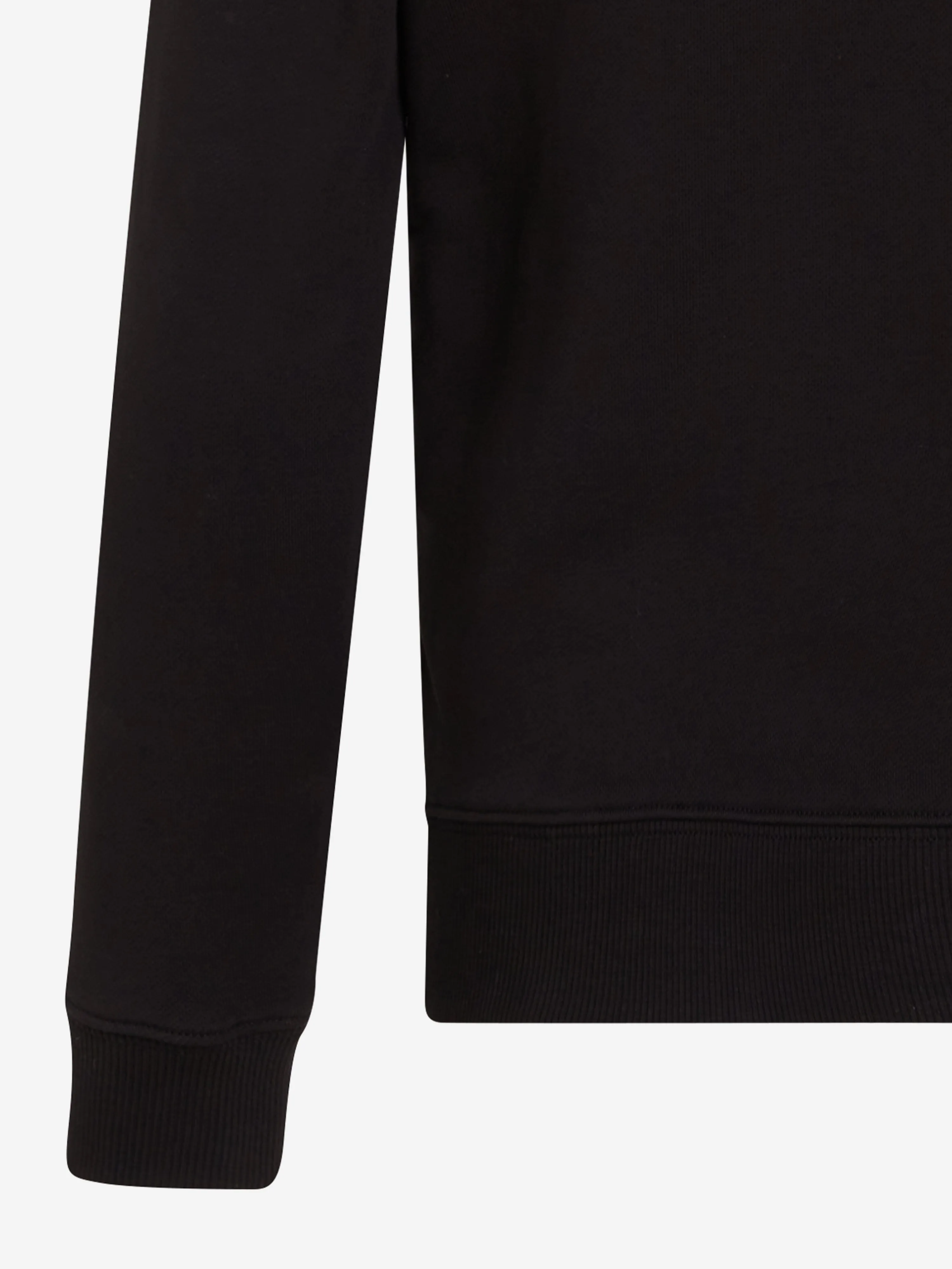 Kids Monogram Sweatshirt in Black