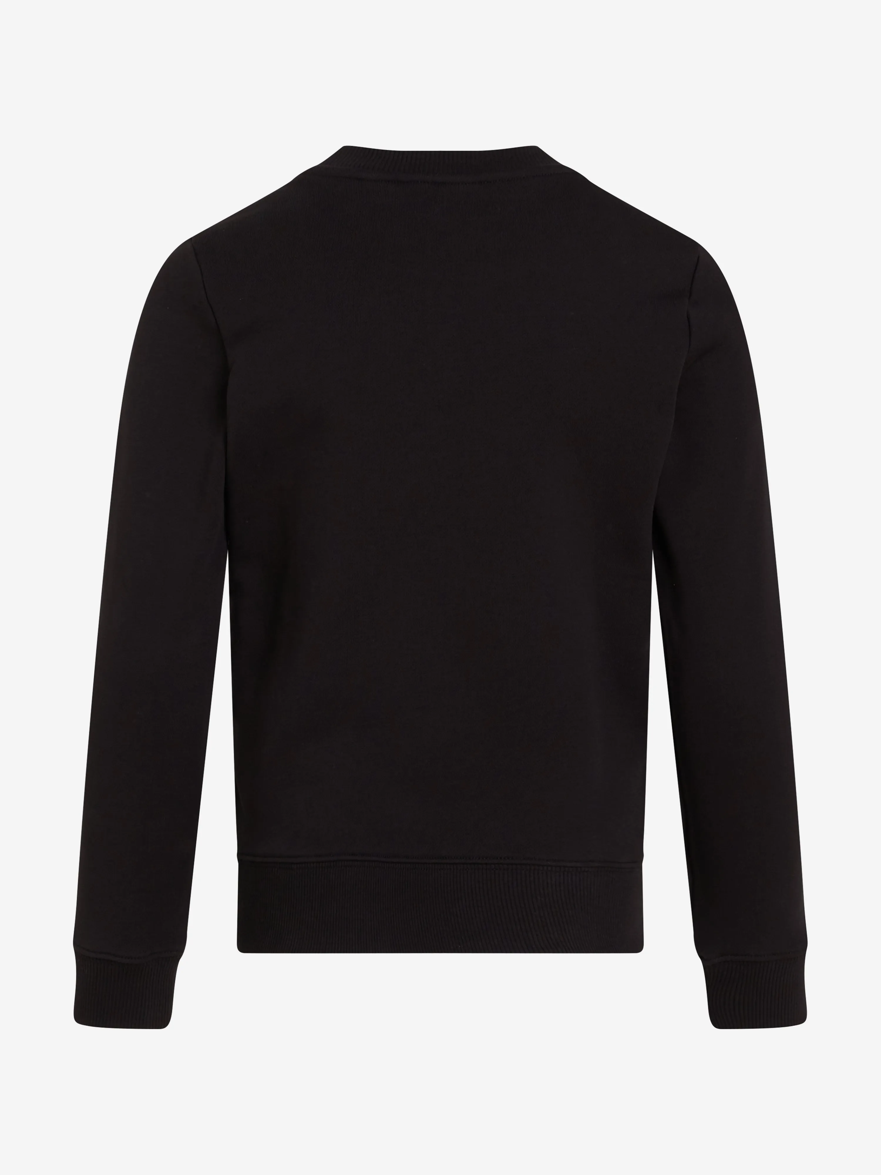 Kids Monogram Sweatshirt in Black