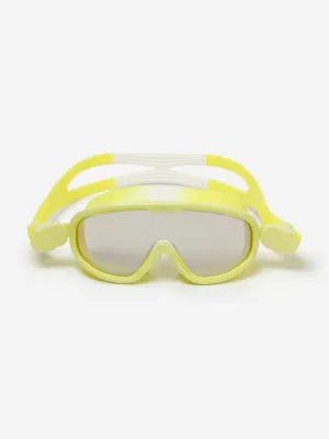 Kids Neon Swim Mask Salty the Shark in Yellow (16cm)