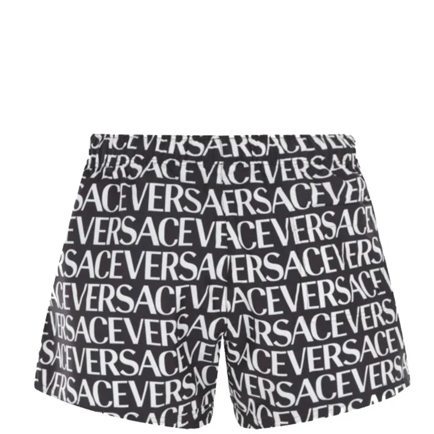 Kids Versace Logo Swimshorts