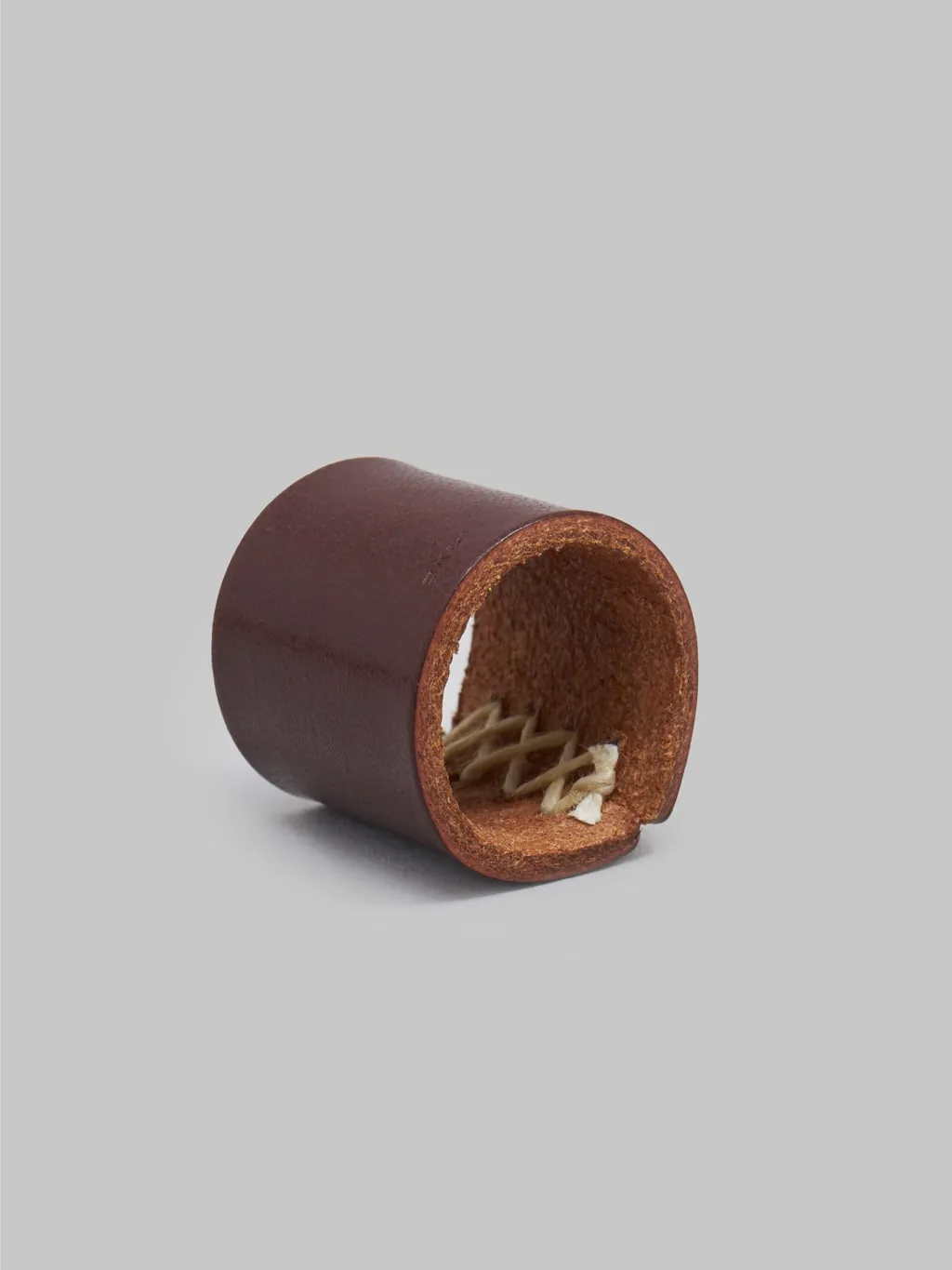 Kobashi Studio Leather Bandana Ring