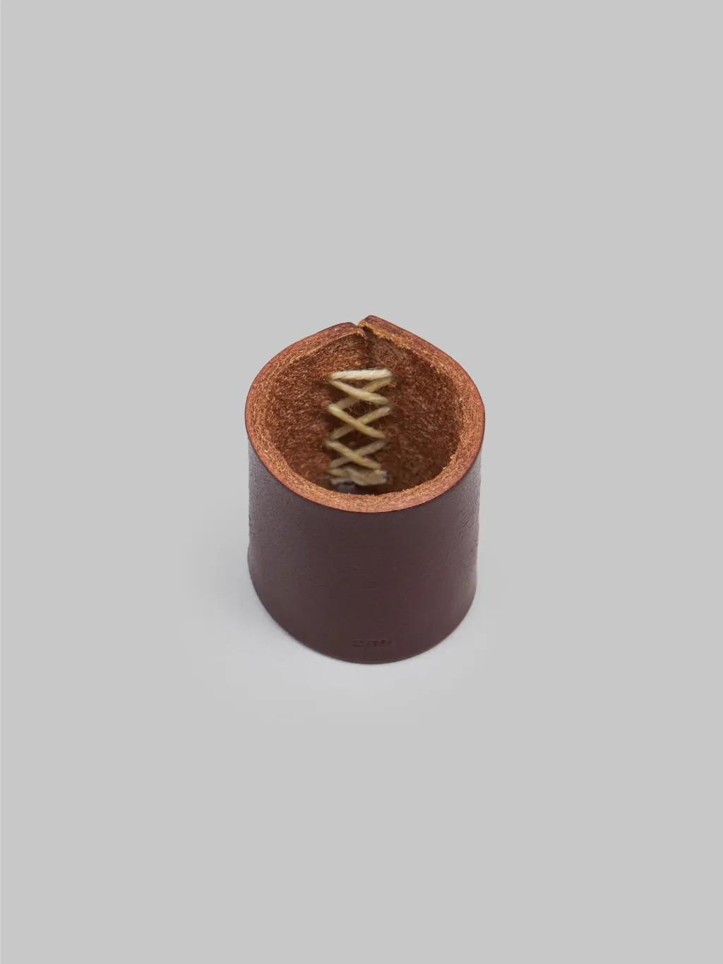 Kobashi Studio Leather Bandana Ring