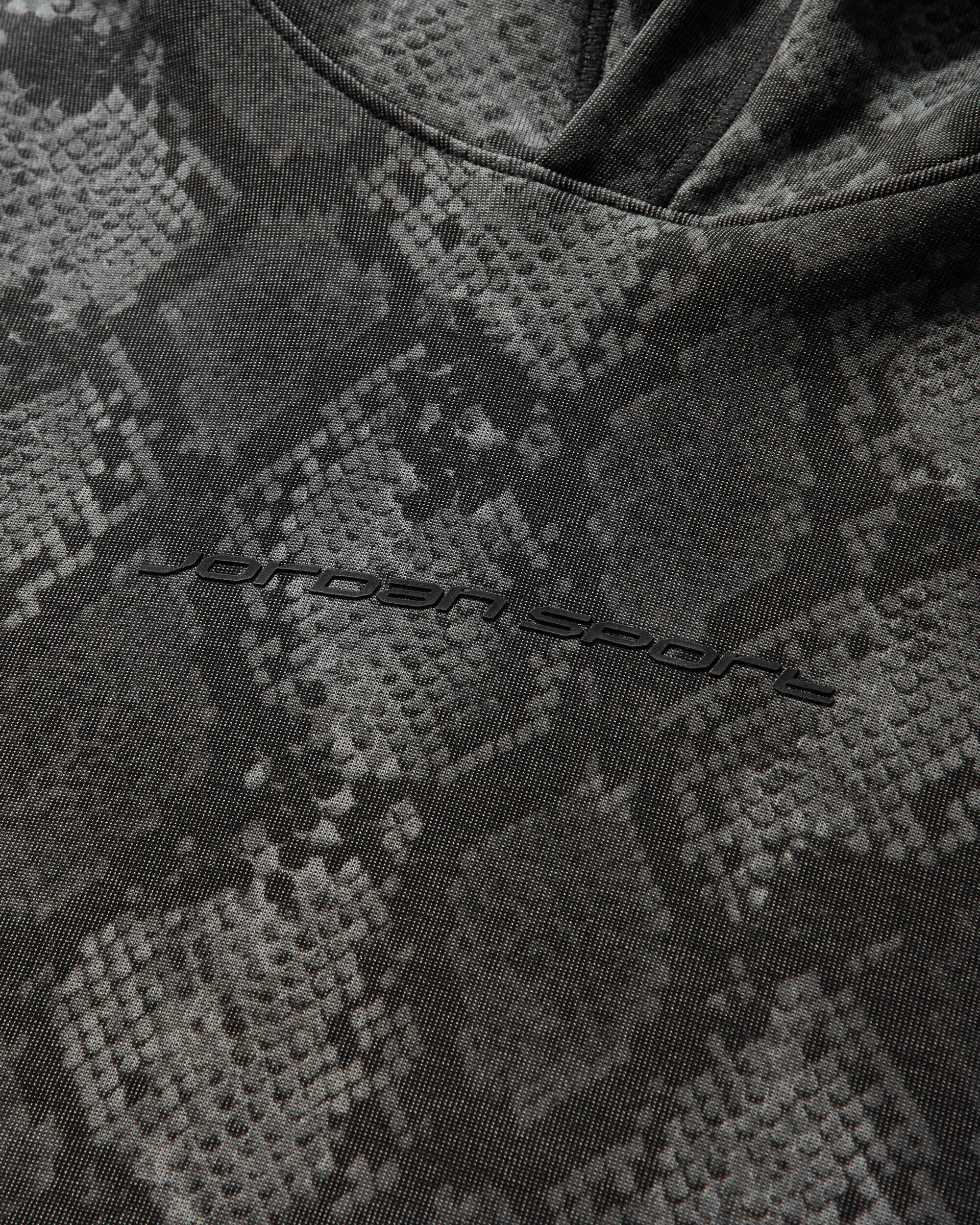 Men's Dri-FIT Printed Hoodie Black