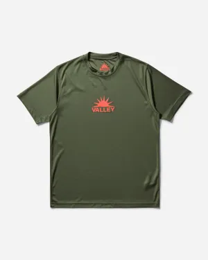 Men's Logo Training T-Shirt Earthy Green