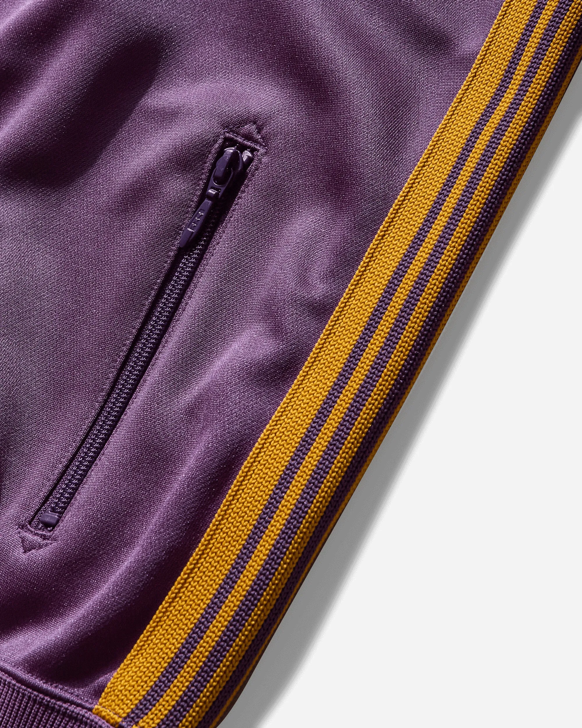 Men's Poly Smooth Track Jacket Purple