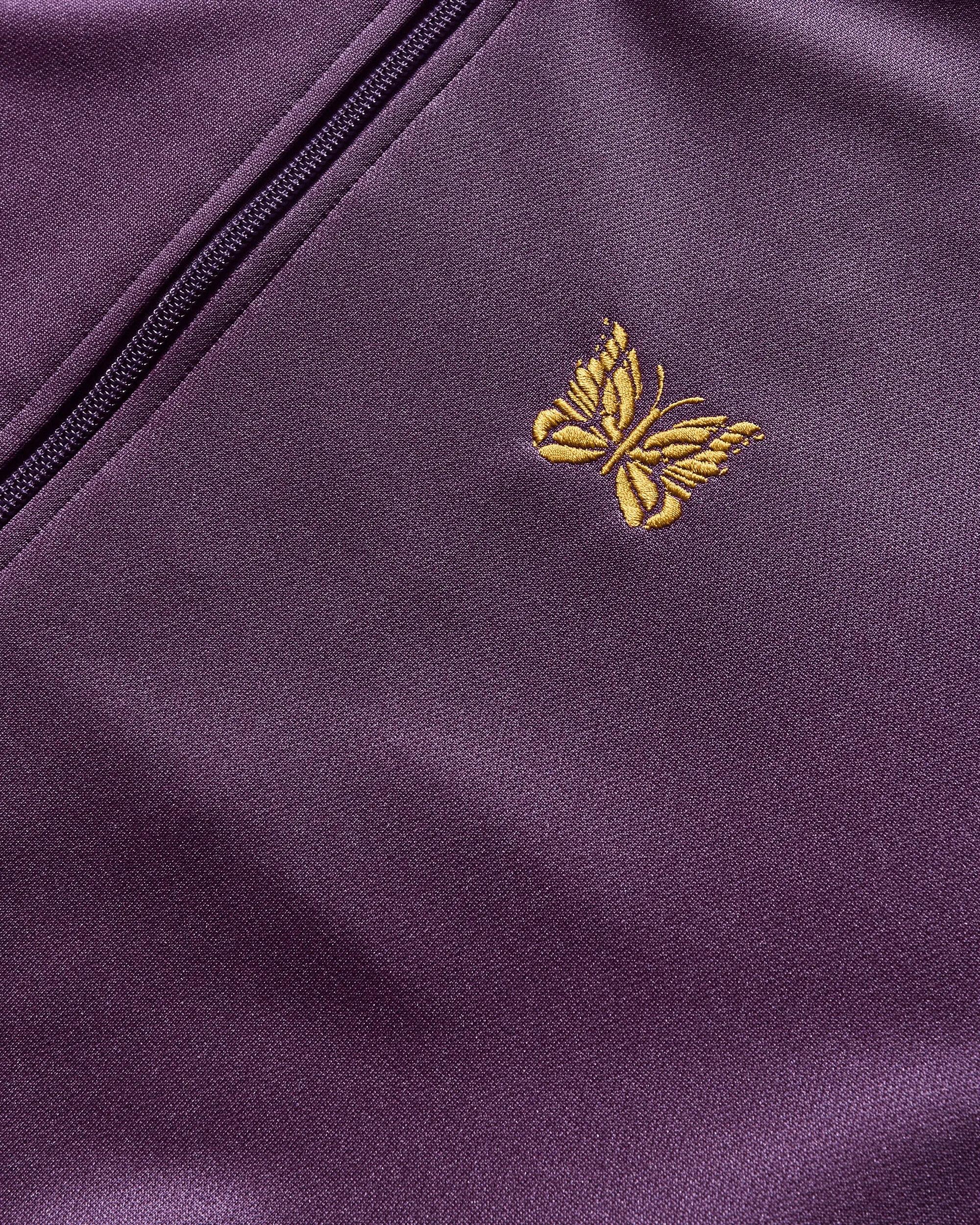 Men's Poly Smooth Track Jacket Purple